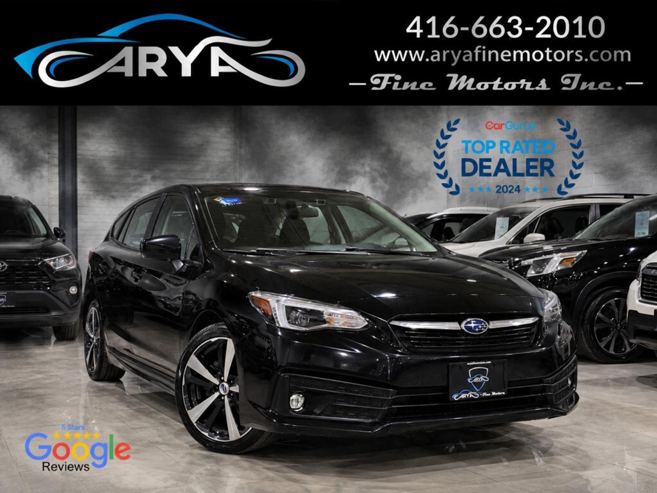 2020 Subaru Impreza Sport W/Eyesight Automatic No Accidents Sunroof Bl Photo0