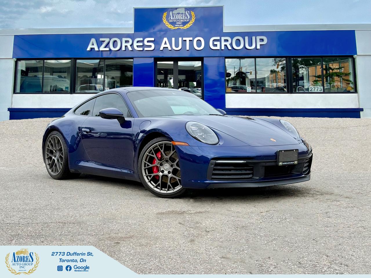 2021 Porsche 911 4S FullyLoaded Sport&PremiumPack LowKM CleanCarFax
