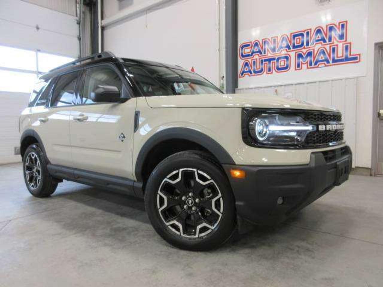 2025 Ford Bronco Sport OUTER BANKS 4X4, HTD. LEATHER, APPLE/ANDROID, 16K!