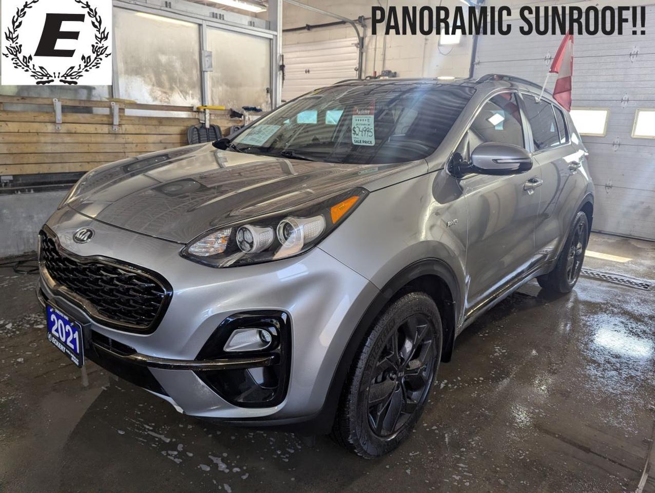 Used 2021 Kia Sportage EX S WITH A PANORAMIC SUNROOF!! for sale in Barrie, ON