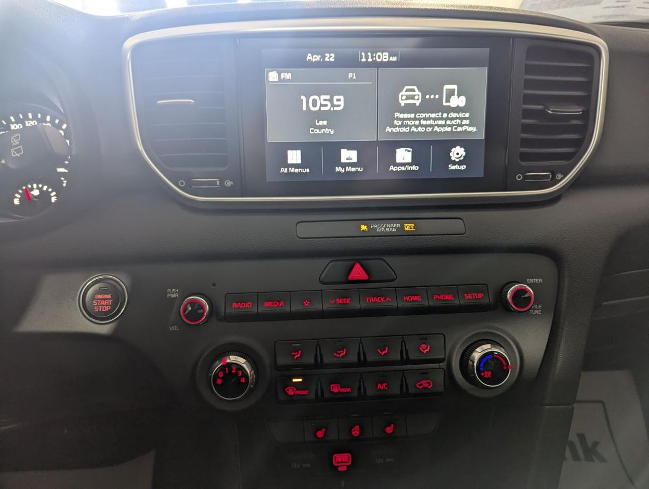 2021 Kia Sportage EX S WITH A PANORAMIC SUNROOF!! Photo
