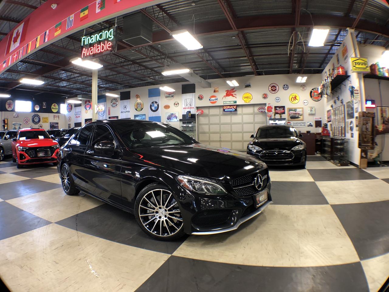 Used 2018 Mercedes-Benz C-Class AMG C 43 4MATIC LEATHER PAN/ROOF NAVI CAMERA for sale in North York, ON