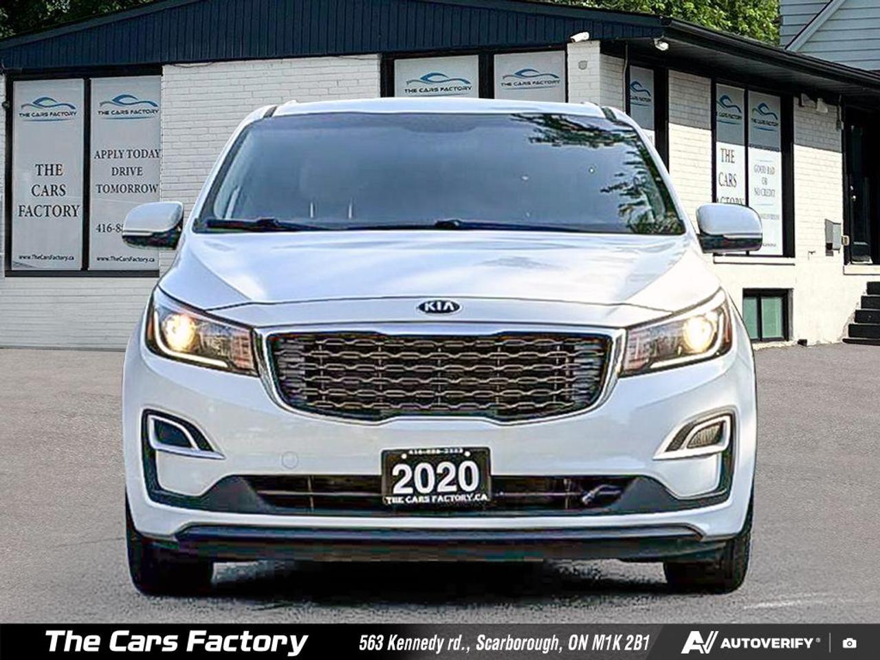 2020 Kia Sedona LX+ 8 PASSANGER APPLE CARPLAY NO ACCIDENT! Photo