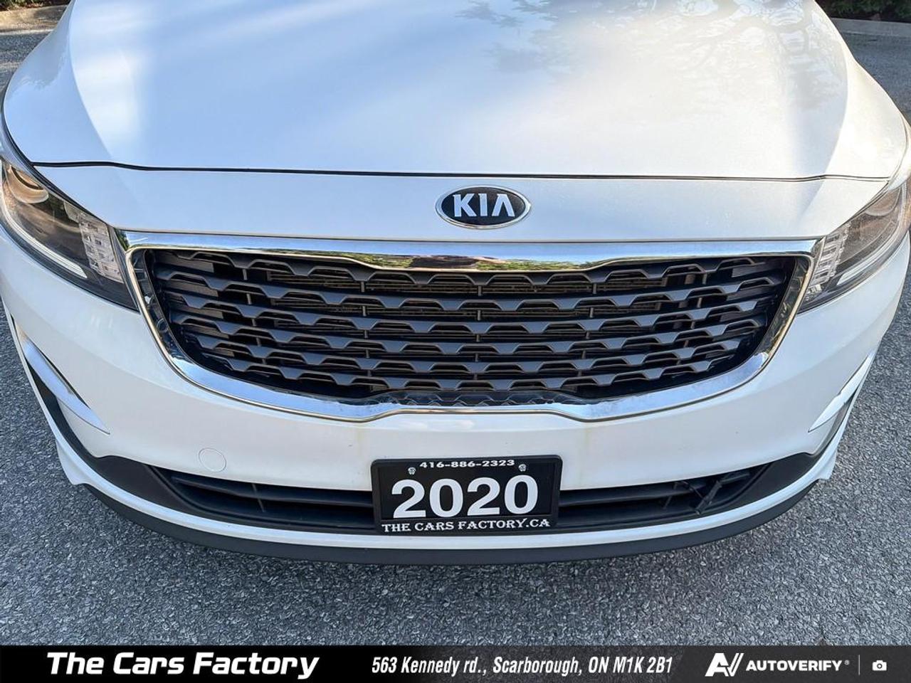2020 Kia Sedona LX+ 8 PASSANGER APPLE CARPLAY NO ACCIDENT! Photo