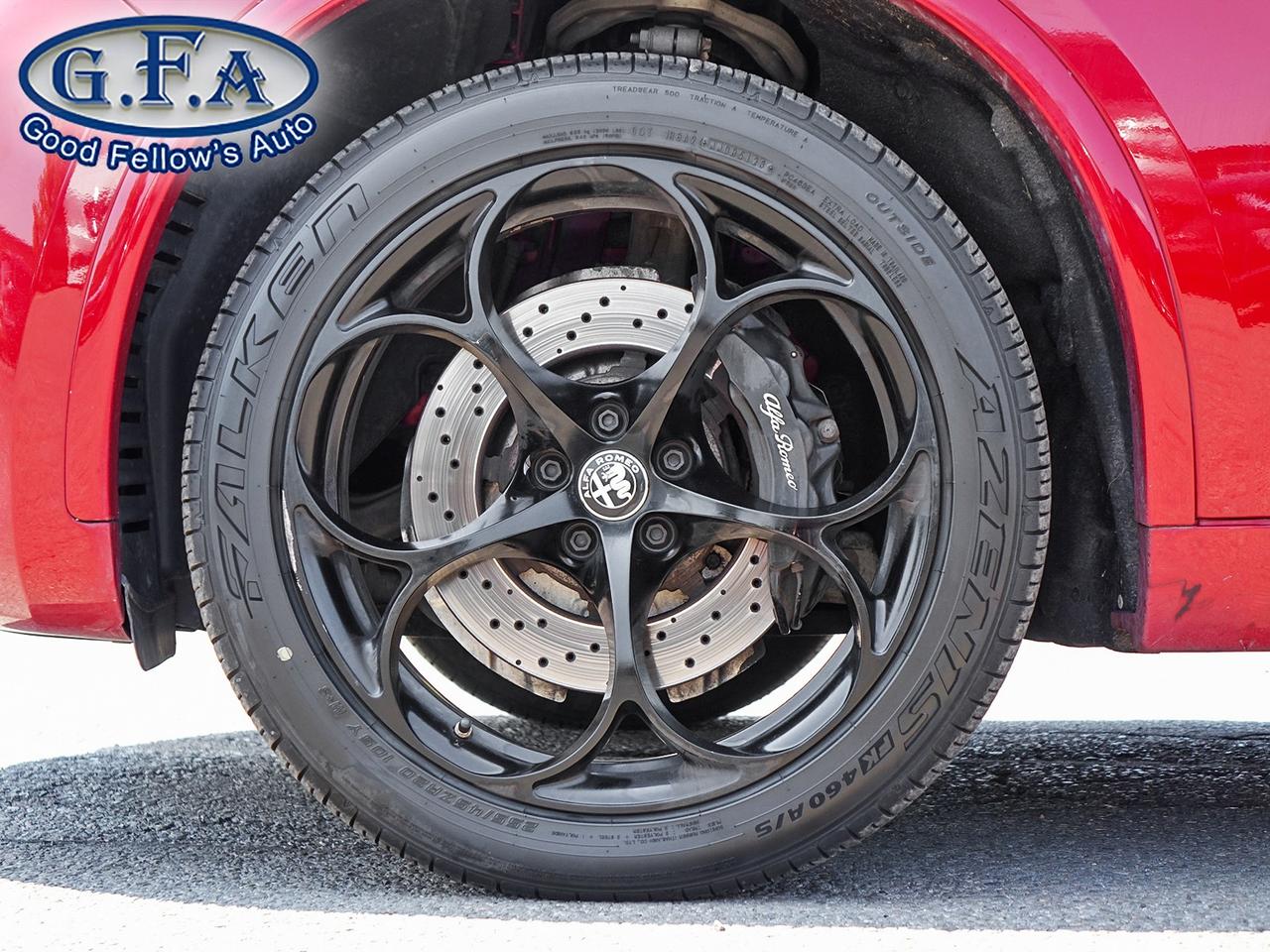 2019 Alfa Romeo Stelvio QUADRIFOGLIO, AWD, LEATHER & SUEDE SEATS, POWER SE Photo