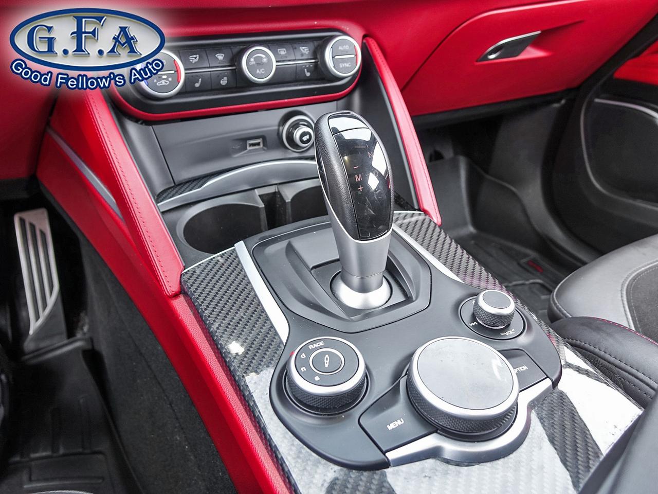 2019 Alfa Romeo Stelvio QUADRIFOGLIO, AWD, LEATHER & SUEDE SEATS, POWER SE Photo17