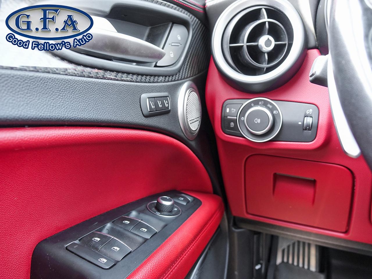 2019 Alfa Romeo Stelvio QUADRIFOGLIO, AWD, LEATHER & SUEDE SEATS, POWER SE Photo53