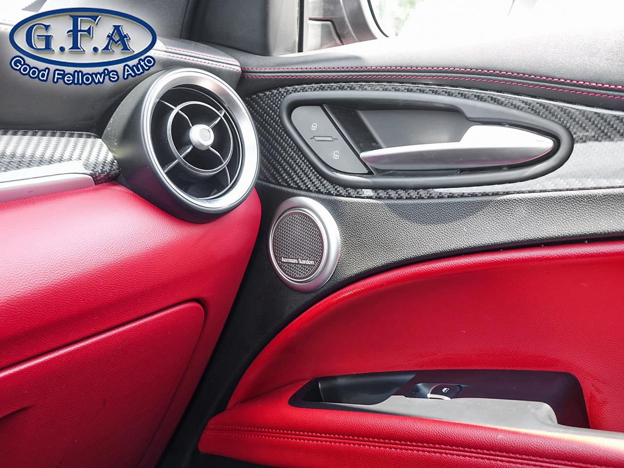 2019 Alfa Romeo Stelvio QUADRIFOGLIO, AWD, LEATHER & SUEDE SEATS, POWER SE Photo