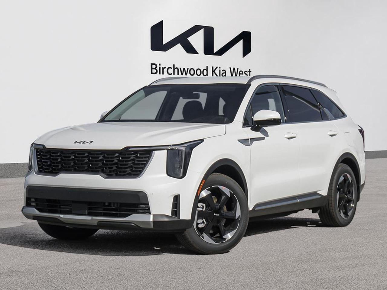 Experience is Everything at Birchwood Kia West!  It is our mission to provide the most transparent and time efficient sales process out of any Manitoba Kia Dealer!  Come visit us and see for yourself why we have a 4.4 star google rating!
The 2026 Kia Sorento Hybrid EX in Snow White Pearl is a standout choice for families who want smart efficiency without sacrificing comfort or capability. With AWD, a 1.6L hybrid powertrain delivering strong fuel economy, and a suite of advanced driver assistance tech, this nearly-new Sorento checks every box for the modern family driver.

Key Features:
- Hybrid AWD powertrain with just 26 km  essentially brand new
- Impressive fuel economy of 7.2 L/100 km city / 6.7 L/100 km highway
- Smart Cruise Control with Stop & Go for relaxed highway and city driving
- Lane Following Assist 2 (LFA 2) and Driver Monitoring Alert for added safety confidence
- Blind-Spot Collision-Avoidance Assist with Parallel Exit detection
- Heated leather steering wheel and heated front seats with power driver seat and 2-way lumbar
- 3-row seating with a fixed 50/50 split-bench third row
- 19 alloy wheels, LED projector headlamps with auto high-beam, and a full suite of parking sensors front and rear

Ready to make this Sorento yours? Visit us at Birchwood Kia West, browse our full inventory at birchwoodkiawest.ca, or reach out to our team to book a test drive, start your purchase, or get answers to any questions. Experience is Everything at Birchwood Kia West  and were here to make the process easy, transparent, and enjoyable every step of the way.
ADDITIONAL ACCESSORIES INCLUDED: 

*Kia Genuine All-Weather Floor Mats
*Premium DEFA Block Heater
*Kia Genuine Wheel Locks
*Kia Genuine Touch-Up Paint

You might qualify for additional savings on your purchase! Ask us about our:

$500 Grad Program
$750 Mobility Assistance Program
$500 Military Benefit
1% Loyalty Rate Reduction 

FIND MORE INFORMATION AND VIEW MORE OPTIONS

*Visit us! Birchwood Kia West in the Birchwood Auto Park. Portage Ave & The Perimeter!
*Visit www.birchwoodkiawest.ca
*Contact our sales department at (204) 888-4542

*Whenever possible, the vehicle photos shown are of the ACTUAL vehicle. This provides the best online shopping experience for our valued customers.
*Price includes all options, fees, and levies. No additional charges are applied.
*Additional fees may apply to select finance and lease options. 
*Dealer Permit #4302
Dealer permit #4302
