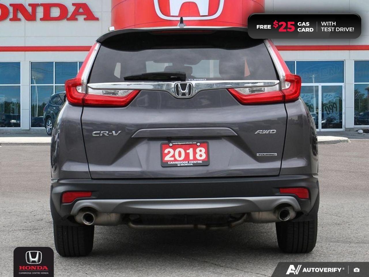 2018 Honda CR-V Touring POWER SUNROOF | REARVIEW CAMERA | APPLE CARPLAY™/ANDROID AUTO™ Photo