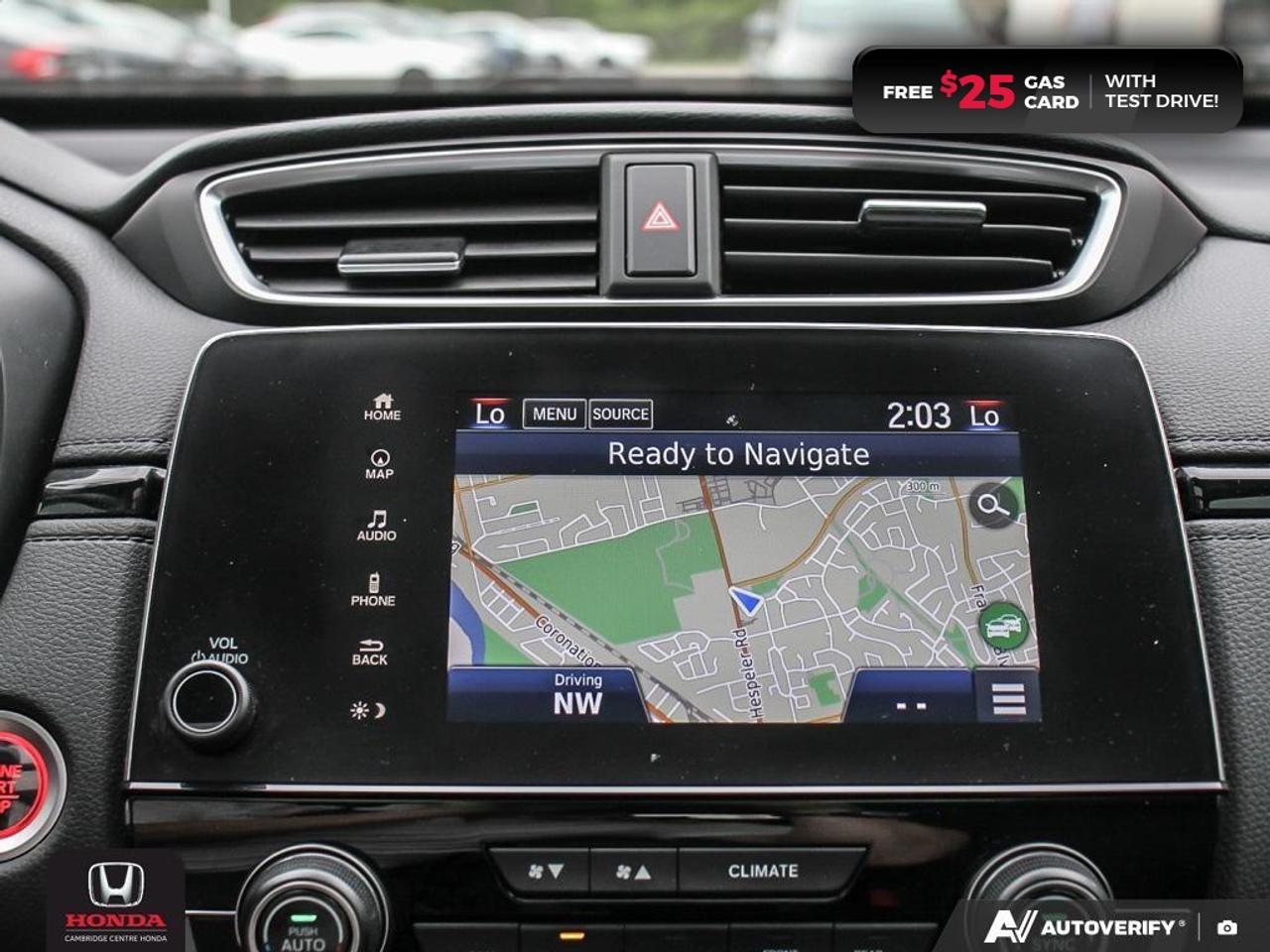2018 Honda CR-V Touring POWER SUNROOF | REARVIEW CAMERA | APPLE CARPLAY™/ANDROID AUTO™ Photo