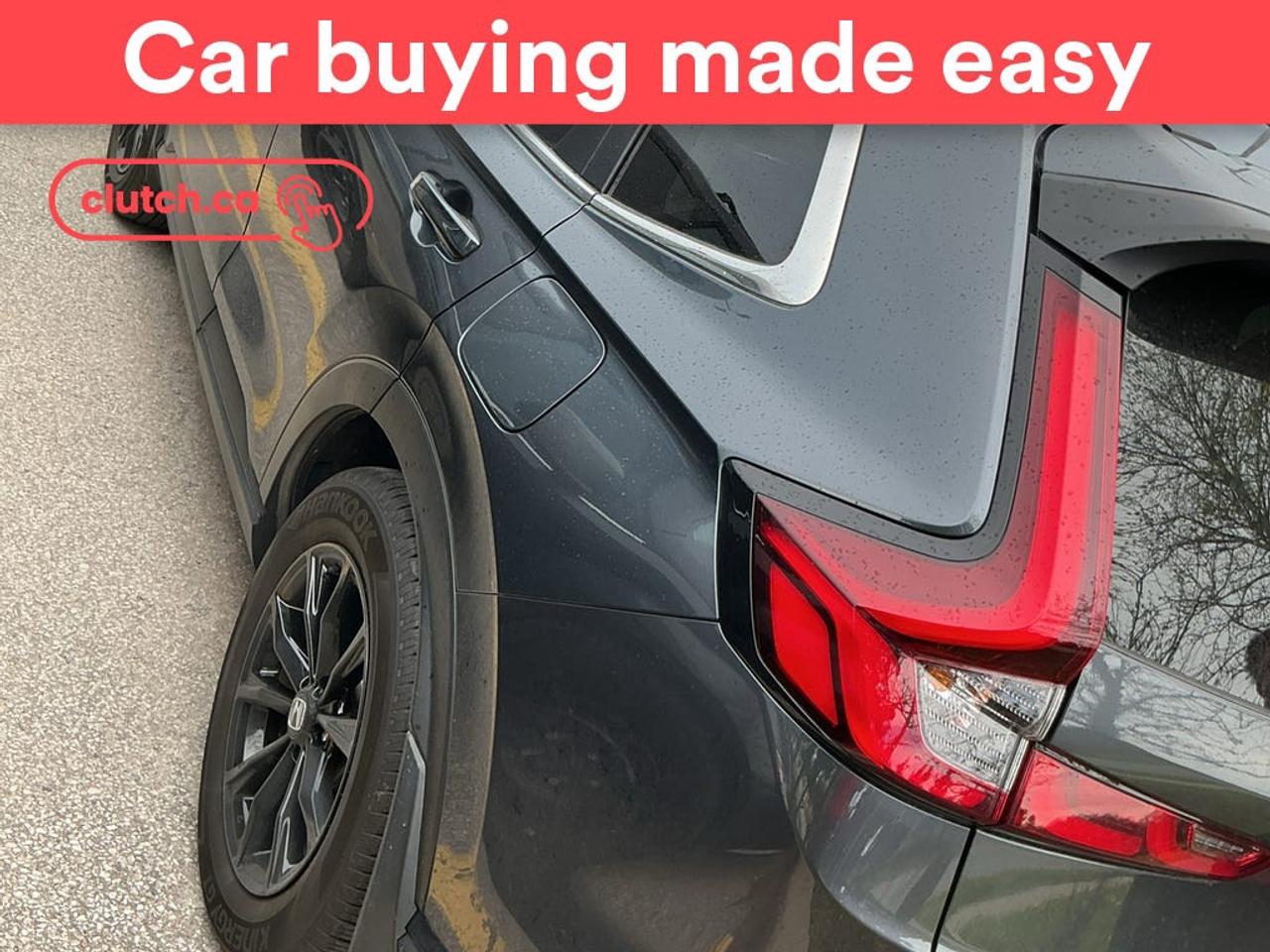 Electric Parking Brake, Brake Assist, Power Tailgate/Hatch and more!<br> <br>Clutch is the largest online used car retailer in Canada, delivering a seamless, hassle-free car-buying experience to drivers everywhere. Shop thousands of used cars online, get the right one delivered to your door, and enjoy peace of mind with our 10-Day Money-Back Guarantee. How sweet is that? To learn more, visit clutch.ca.<br> <br>The top features for this car include:<br> <br>Auto Stop/Start<br>Electric Parking Brake<br>Brake Assist<br>Power Tailgate/Hatch<br>Front Heated Seats<br>Power Lumbar Support<br>Folding Rear Seats<br>Climate Control<br>Dual Zone Front Climate Control<br>Rear Climate Vents<br>Speed-Sensitive Volume<br>Bluetooth Music<br>Touchscreen Display<br>Cruise Control<br>Adaptive Cruise Control<br>12V Outlet<br>Hands Free Device Connectivity<br>Apple CarPlay<br>Android Auto<br>USB Input<br>Keyless Entry<br>Push Button Start<br>Passive Keyless Entry<br>Keyfob Remote Start<br>Rear Seat Reminder<br>Lane Departure Warning<br>Active Lane Keep Assistance<br>Blindspot Sensors<br>Forward Collision Mitigation<br>Rear Collision Warning<br>Rear Collision Mitigation<br>Rear Cross Traffic Alert<br>Pedestrian Detection<br>Driver Attention Alert<br>Traffic Sign Recognition<br>Heated Steering Wheel<br>One-Touch Windows<br>Rear Window Defroster<br>Sunroof<br>Hill Assistance<br>Automatic High Beams<br>Rear View Camera<br>Power Driver Seat<br>AM/FM Stereo<br> <br>Seamless home delivery - Delivery to your door in a matter of days. Available on select packages.<br> <br>Try it out for 10 days - If you do not like it, we will take it back. <br> <br>Quality assured - All cars go through our rigorous 210-point inspection and reconditioning process.<br> <br>Peace of mind - Warranty and protection plans available.<br> <br>Haggle-free - No haggling or hard sells.<br> <br>100% Transparency - Full inspection reports on every car, including high-res photography and a free Carfax report.<br> <br>Listed price is for cash purchase only and does not include taxes, Shipping Fees (if applicable), Delivery Fees (if applicable), government licensing fees.<br> <br>Previous Provincial Registrations:<br>Ontario<br> <br>Stock # 104295