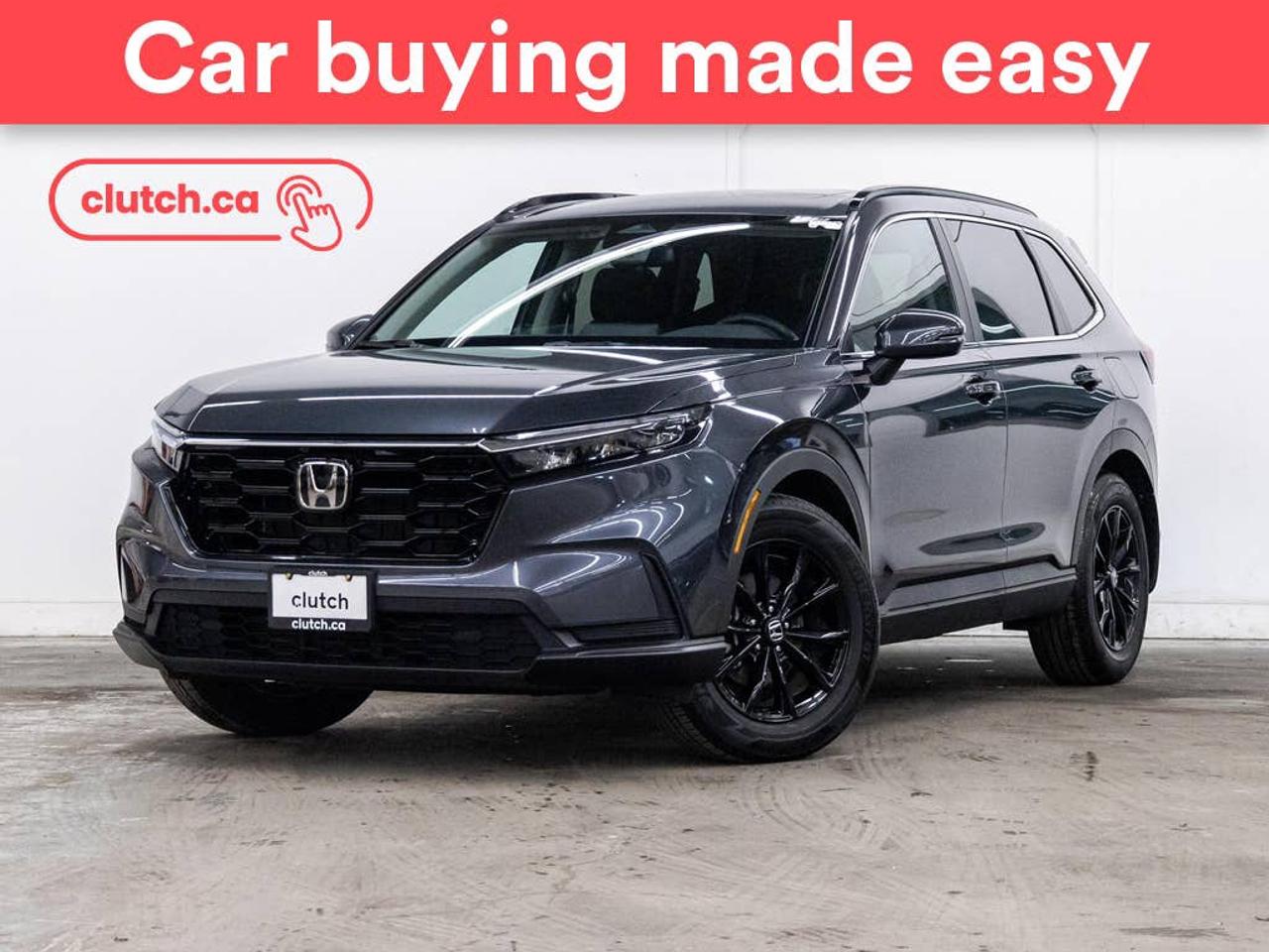 Electric Parking Brake, Brake Assist, Power Tailgate/Hatch and more!<br> <br>Clutch is the largest online used car retailer in Canada, delivering a seamless, hassle-free car-buying experience to drivers everywhere. Shop thousands of used cars online, get the right one delivered to your door, and enjoy peace of mind with our 10-Day Money-Back Guarantee. How sweet is that? To learn more, visit clutch.ca.<br> <br>The top features for this car include:<br> <br>Auto Stop/Start<br>Electric Parking Brake<br>Brake Assist<br>Power Tailgate/Hatch<br>Front Heated Seats<br>Power Lumbar Support<br>Folding Rear Seats<br>Climate Control<br>Dual Zone Front Climate Control<br>Rear Climate Vents<br>Speed-Sensitive Volume<br>Bluetooth Music<br>Touchscreen Display<br>Cruise Control<br>Adaptive Cruise Control<br>12V Outlet<br>Hands Free Device Connectivity<br>Apple CarPlay<br>Android Auto<br>USB Input<br>Keyless Entry<br>Push Button Start<br>Passive Keyless Entry<br>Keyfob Remote Start<br>Rear Seat Reminder<br>Lane Departure Warning<br>Active Lane Keep Assistance<br>Blindspot Sensors<br>Forward Collision Mitigation<br>Rear Collision Warning<br>Rear Collision Mitigation<br>Rear Cross Traffic Alert<br>Pedestrian Detection<br>Driver Attention Alert<br>Traffic Sign Recognition<br>Heated Steering Wheel<br>One-Touch Windows<br>Rear Window Defroster<br>Sunroof<br>Hill Assistance<br>Automatic High Beams<br>Rear View Camera<br>Power Driver Seat<br>AM/FM Stereo<br> <br>Seamless home delivery - Delivery to your door in a matter of days. Available on select packages.<br> <br>Try it out for 10 days - If you do not like it, we will take it back. <br> <br>Quality assured - All cars go through our rigorous 210-point inspection and reconditioning process.<br> <br>Peace of mind - Warranty and protection plans available.<br> <br>Haggle-free - No haggling or hard sells.<br> <br>100% Transparency - Full inspection reports on every car, including high-res photography and a free Carfax report.<br> <br>Listed price is for cash purchase only and does not include taxes, Shipping Fees (if applicable), Delivery Fees (if applicable), government licensing fees.<br> <br>Previous Provincial Registrations:<br>Ontario<br> <br>Stock # 104295