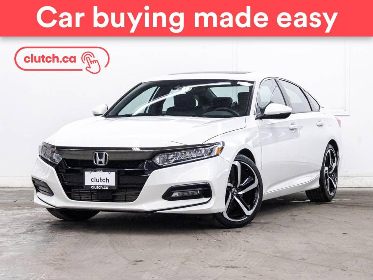 Brake Assist, Front Heated Seats, Power Lumbar Support and more!<br> <br>Clutch is the largest online used car retailer in Canada, delivering a seamless, hassle-free car-buying experience to drivers everywhere. Shop thousands of used cars online, get the right one delivered to your door, and enjoy peace of mind with our 10-Day Money-Back Guarantee. How sweet is that? To learn more, visit clutch.ca.<br> <br>The top features for this car include:<br> <br>Electric Parking Brake<br>Brake Assist<br>Front Heated Seats<br>Power Lumbar Support<br>Folding Rear Seats<br>Climate Control<br>Dual Zone Front Climate Control<br>Premium Sound System<br>Speed-Sensitive Volume<br>Touchscreen Display<br>Cruise Control<br>Adaptive Cruise Control<br>12V Outlet<br>Hands Free Device Connectivity<br>Apple CarPlay<br>Android Auto<br>USB Input<br>Keyless Entry<br>Push Button Start<br>Passive Keyless Entry<br>Lane Departure Warning<br>Active Lane Keep Assistance<br>Forward Collision Mitigation<br>Pedestrian Detection<br>Driver Attention Alert<br>Traffic Sign Recognition<br>One-Touch Windows<br>Rear Window Defroster<br>Sunroof<br>Hill Assistance<br>Automatic High Beams<br>Rear View Camera<br>Power Driver Seat<br>AM/FM Stereo<br> <br>Seamless home delivery - Delivery to your door in a matter of days. Available on select packages.<br> <br>Try it out for 10 days - If you do not like it, we will take it back. <br> <br>Quality assured - All cars go through our rigorous 210-point inspection and reconditioning process.<br> <br>Peace of mind - Warranty and protection plans available.<br> <br>Haggle-free - No haggling or hard sells.<br> <br>100% Transparency - Full inspection reports on every car, including high-res photography and a free Carfax report.<br> <br>Listed price is for cash purchase only and does not include taxes, Shipping Fees (if applicable), Delivery Fees (if applicable), government licensing fees.<br> <br>Previous Provincial Registrations:<br>Ontario<br> <br>Stock # 104303