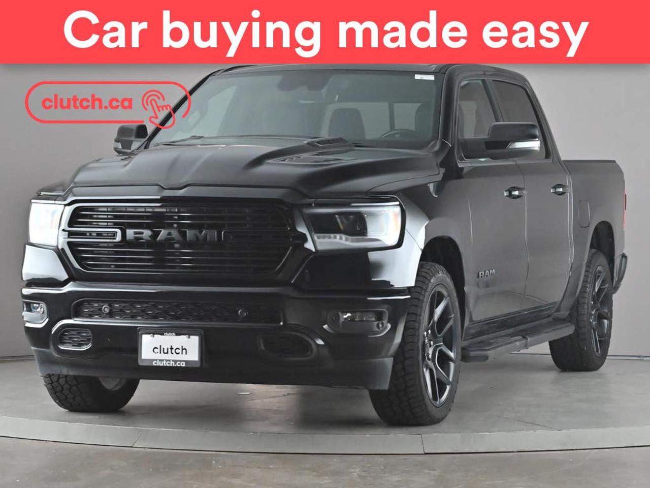 Electric Parking Brake, Brake Assist, Running Boards and more!<br> <br>Clutch is the largest online used car retailer in Canada, delivering a seamless, hassle-free car-buying experience to drivers everywhere. Shop thousands of used cars online, get the right one delivered to your door, and enjoy peace of mind with our 10-Day Money-Back Guarantee. How sweet is that? To learn more, visit clutch.ca.<br> <br>The top features for this car include:<br> <br>Auto Stop/Start<br>Electric Parking Brake<br>Brake Assist<br>Running Boards<br>Bed-Rail Protectors<br>Auto Dimming Rearview Mirror<br>Front Heated Seats<br>Power Lumbar Support<br>Folding Rear Seats<br>Climate Control<br>Dual Zone Front Climate Control<br>Rear Climate Vents<br>Speed-Sensitive Volume<br>Bluetooth Music<br>Touchscreen Display<br>GPS Navigation<br>Cruise Control<br>Integrated Garage Door Opener<br>12V Outlet<br>Hands Free Device Connectivity<br>Apple CarPlay<br>Android Auto<br>USB Input<br>Keyless Entry<br>Push Button Start<br>Passive Keyless Entry<br>Keyfob Remote Start<br>Power Folding Exterior Mirrors<br>Rear Seat Reminder<br>Forward Collision Mitigation<br>Heated Steering Wheel<br>One-Touch Windows<br>Rain Sensing Wipers<br>Rear Window Defroster<br>Hill Assistance<br>Automatic High Beams<br>Parking Sensors<br>Rear Parking Sensors<br>Power Driver Seat<br>App Remote Start<br>Premium Sound System<br>Rear View Camera<br> <br>Seamless home delivery - Delivery to your door in a matter of days. Available on select packages.<br> <br>Try it out for 10 days - If you do not like it, we will take it back. <br> <br>Quality assured - All cars go through our rigorous 210-point inspection and reconditioning process.<br> <br>Peace of mind - Warranty and protection plans available.<br> <br>Haggle-free - No haggling or hard sells.<br> <br>100% Transparency - Full inspection reports on every car, including high-res photography and a free Carfax report.<br> <br>Listed price is for cash purchase only and does not include taxes, Shipping Fees (if applicable), Delivery Fees (if applicable), government licensing fees.<br> <br>Previous Provincial Registrations:<br>Ontario<br> <br>Stock # 104639