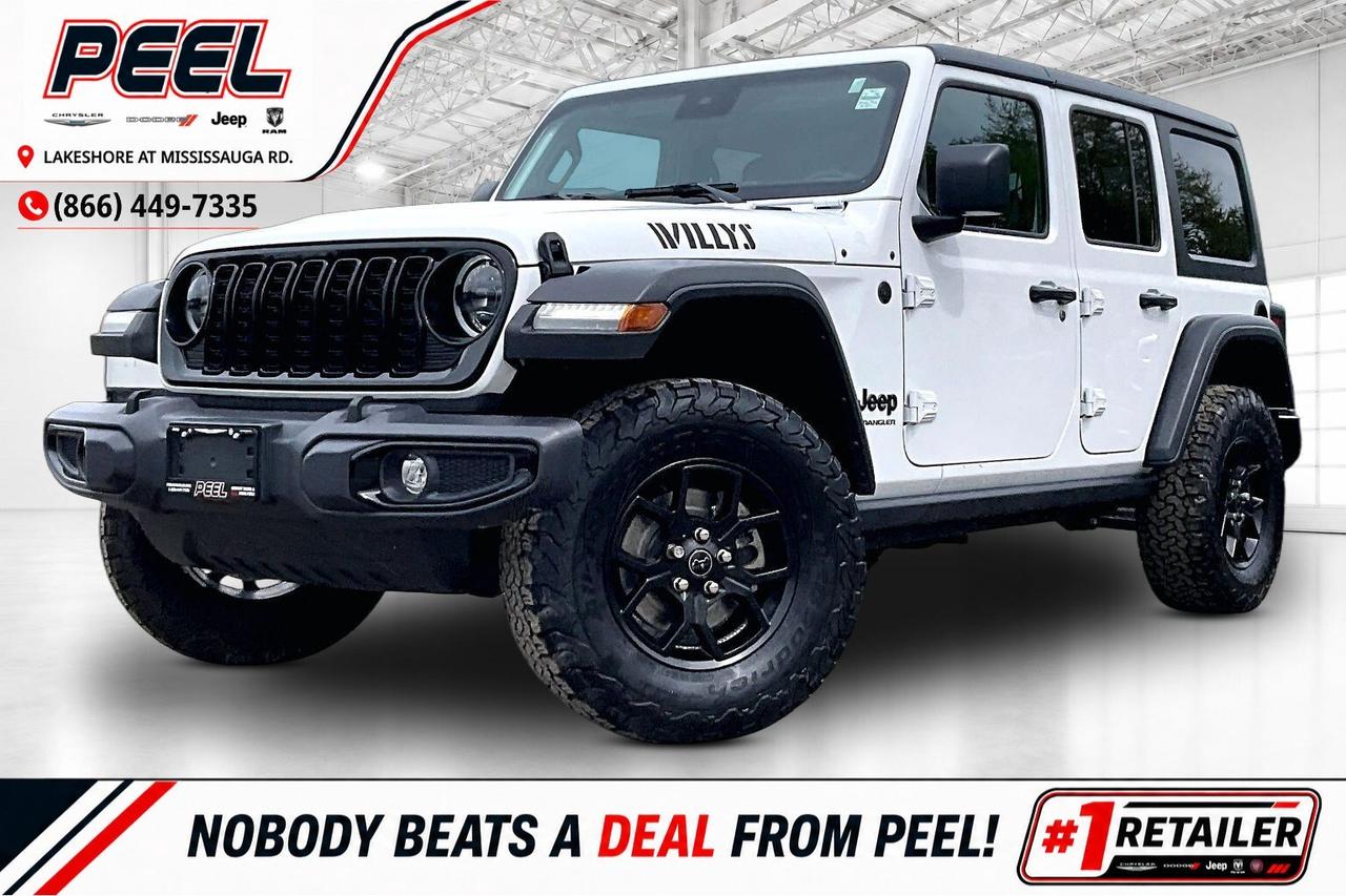 2024 Jeep Wrangler Willys 4Dr | Heated Seats | Safety Tech | 4X4 Photo0