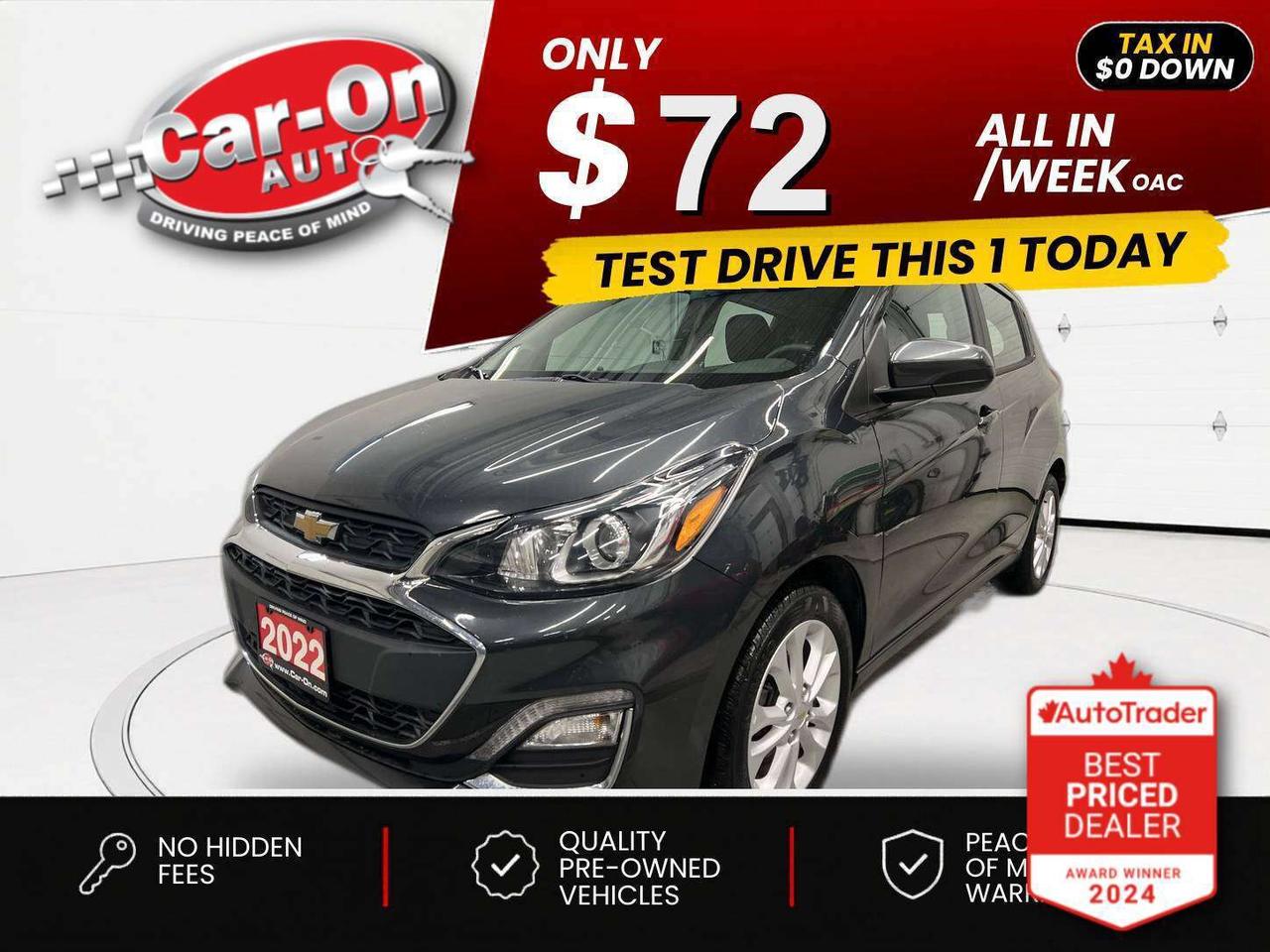 $0 DOWN $72/WEEK ALL IN INCLUDING ONTARIO TAXES O.A.C* ONLY 41,000KMS!! Automatic w/ Android Auto/ Apple CarPlay, backup camera, air conditioning, keyless entry, power locks, power mirrors, power windows, automatic headlights, cruise control, Bluetooth and Sirius XM!!