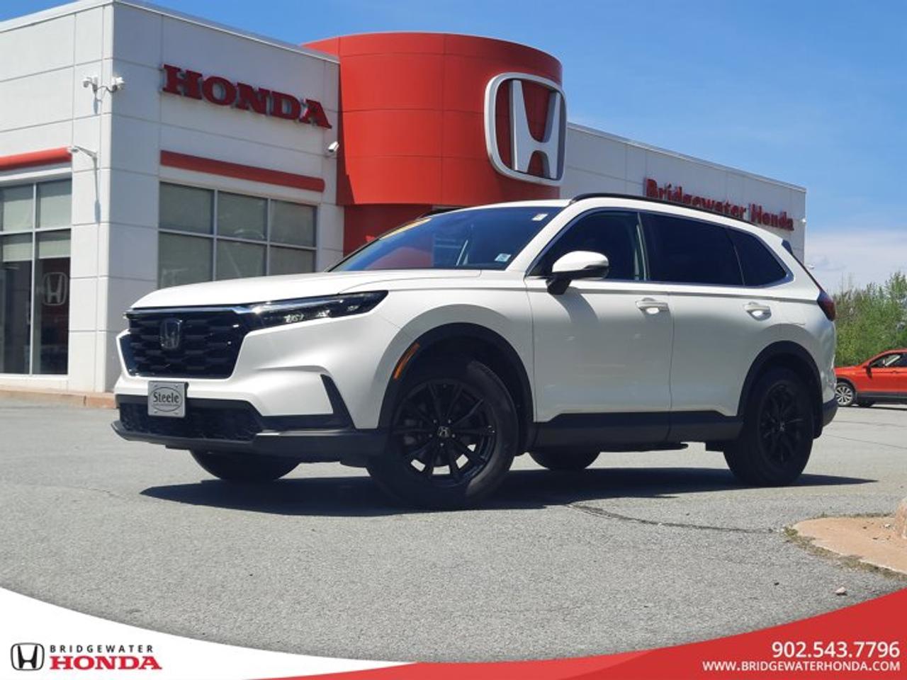 Odometer is 22812 kilometers below market average!White 2024 Honda CR-V Sport AWD CVTSteele Certified & MVIShop with confidence knowing this Steele Certified vehicle has been thoroughly inspected, serviced, and professionally reconditioned to meet our high standards.New TiresAlignmentRear Differential Fluid ChangeEvery vehicle includes:85-Point InspectionCurrent Motor Vehicle Inspection (MVI)Fresh Oil & Filter ChangeProfessional Interior & Exterior DetailComplimentary CARFAX Vehicle History ReportBrakes & Tires Certified with 60% or More Life RemainingWarranty Upgrade Options AvailableFlexible Financing SolutionsAll Trade-Ins WelcomeWe Want Your Car!Thinking about trading or selling?We want your vehicle and buy all makes and models. Whether youre upgrading, downsizing, or simply looking to sell, well offer a competitive value and make the process quick and easy.Contact us today for a free appraisal!With over 700 customers helped each year, our team is committed to providing a transparent, stress-free buying experience from start to finish.Quality vehicles, competitive financing, and a team thats here to help every step of the way.Your next vehicle is waiting lets find the right one for you today.