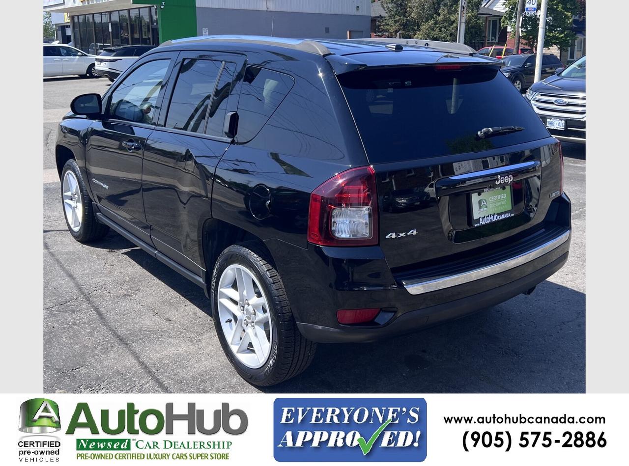 2015 Jeep Compass LIMITED-AWD-LEATHER-SUNROOF-BACK UP CAMERA Photo4