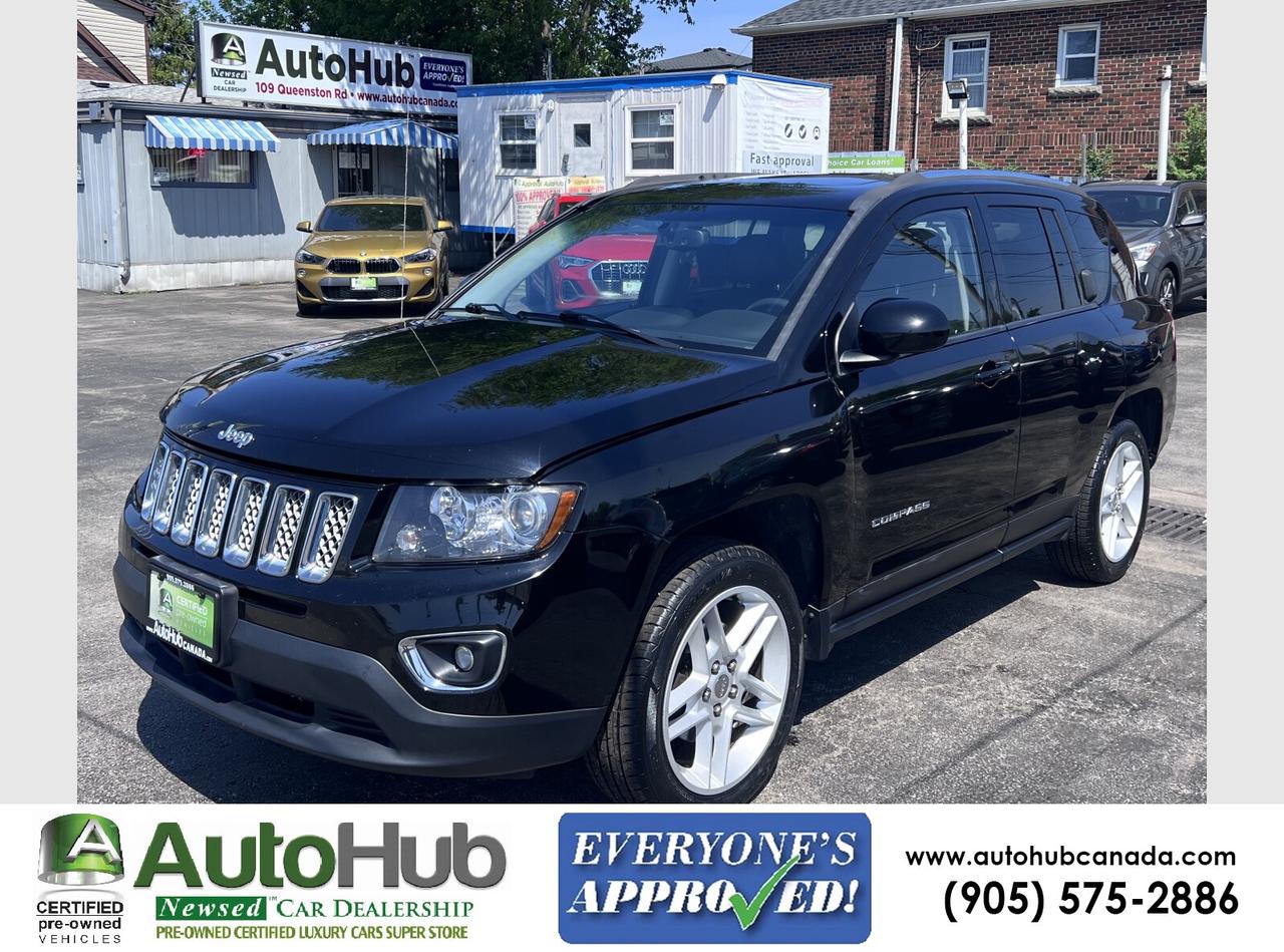 2015 Jeep Compass LIMITED-AWD-LEATHER-SUNROOF-BACK UP CAMERA Photo2