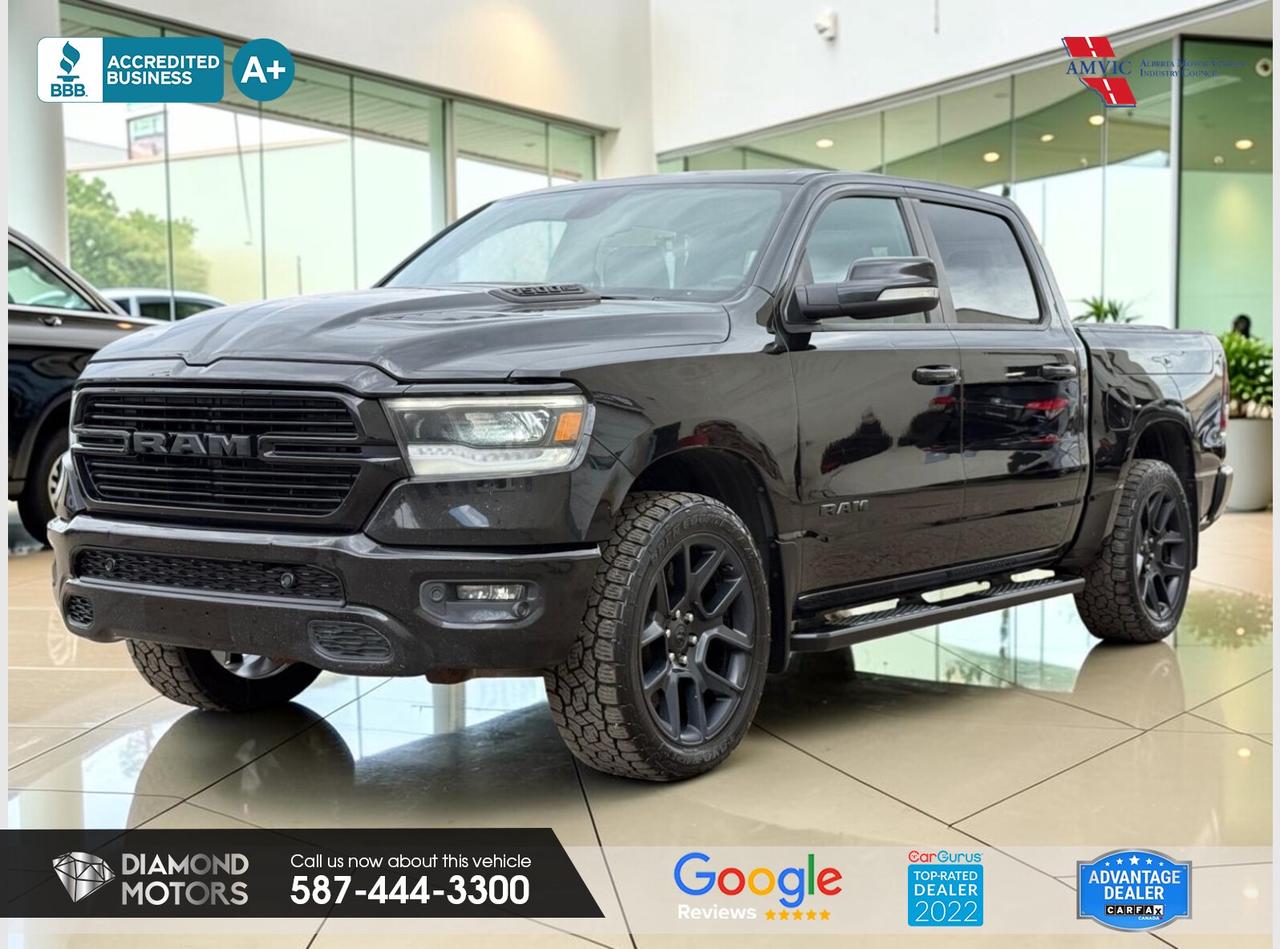 Used 2020 RAM 1500 SPORT 4X4 CREW CAB 5'7