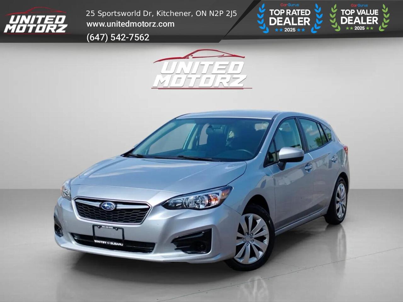 2018 Subaru Impreza Convience ~SAFETY CERTIFIED~ NO ACCIDENTS~