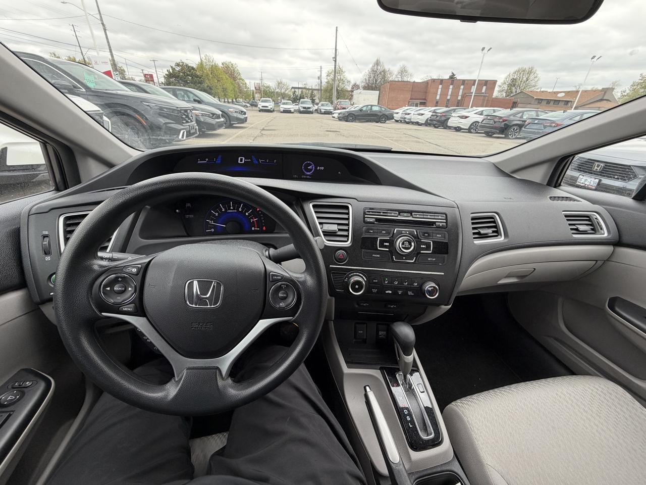 2015 Honda Civic Sedan LX   LOW KM   ONE OWNER   NO CLAIMS Photo