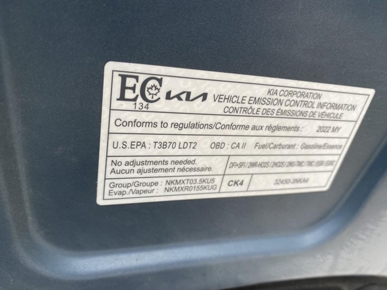2022 Kia Carnival EX FWD Photo