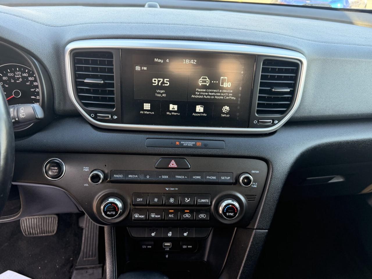 2021 Kia Sportage EX   LEATHER   SUNROOF   CAMERA   HTD SEATS Photo
