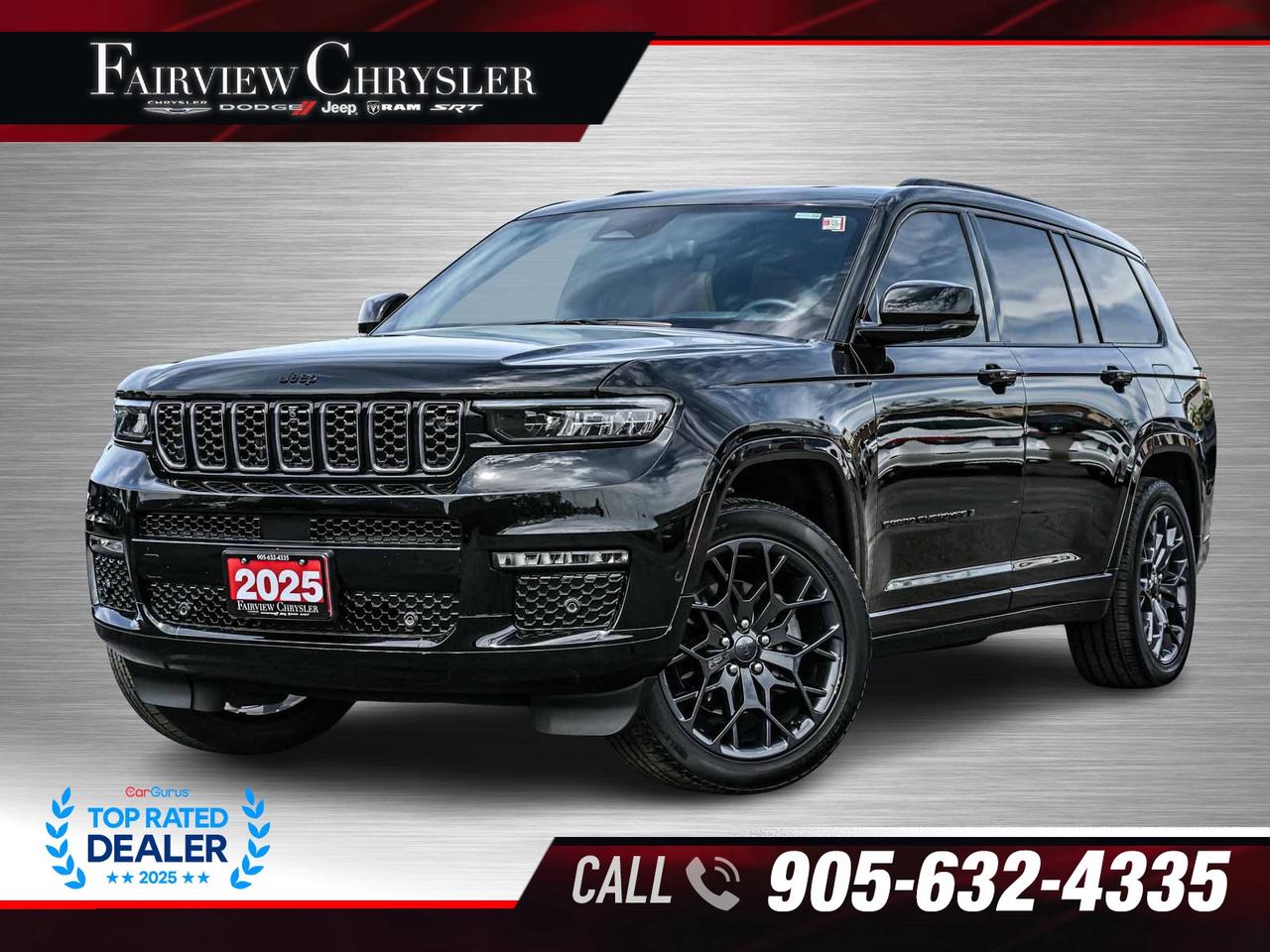 2025 Jeep Grand Cherokee L Summit HIGH ALTUTUDE   19SPK MCINTOSH   PANO ROOF Photo0