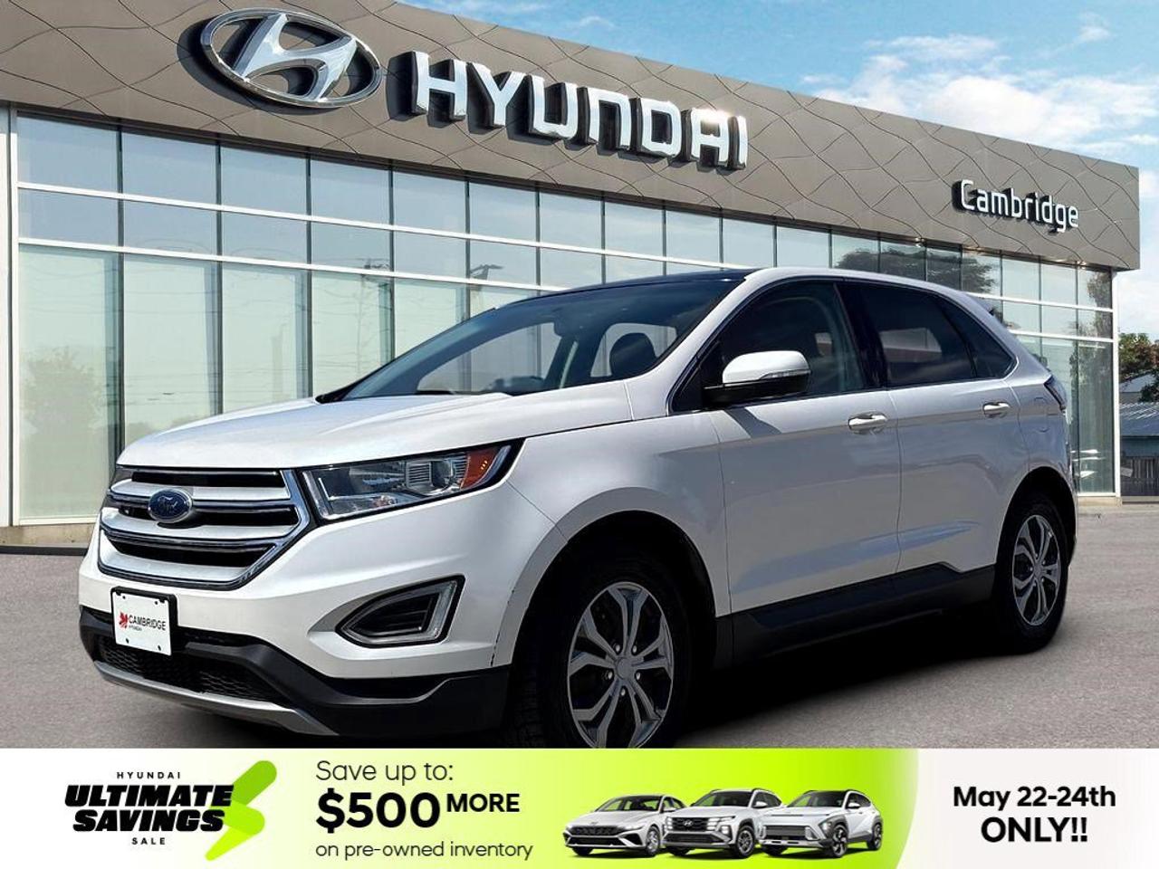 2016 Ford Edge SEL AWD   NO ACCIDENTS   DUAL CLIMATE   BACKUP CAM Photo