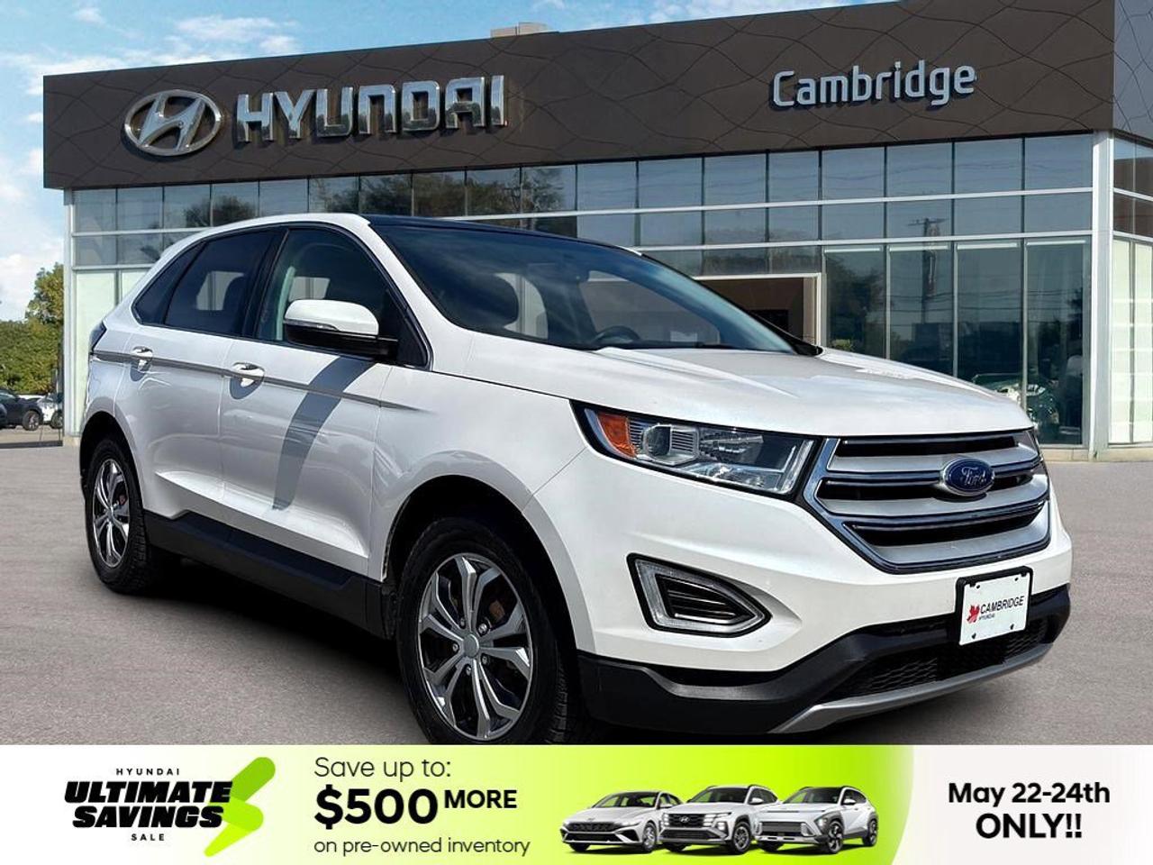2016 Ford Edge SEL AWD   NO ACCIDENTS   DUAL CLIMATE   BACKUP CAM Photo