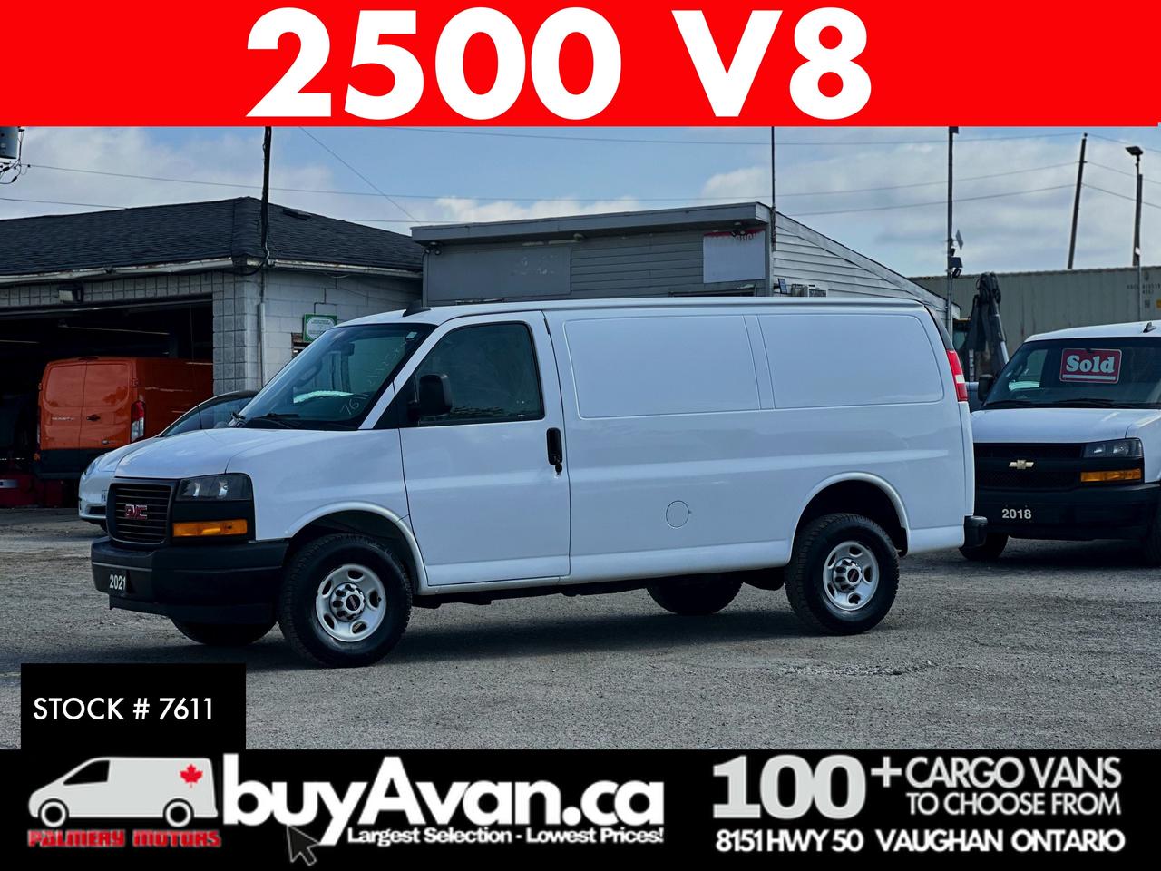 2021 GMC Savana Cargo Van Savana 2500 6.6L V8 Photo
