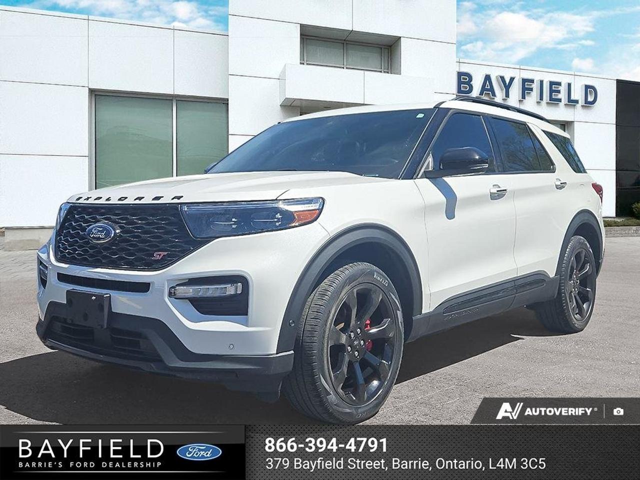 Used 2022 Ford Explorer ST for sale in Barrie, ON