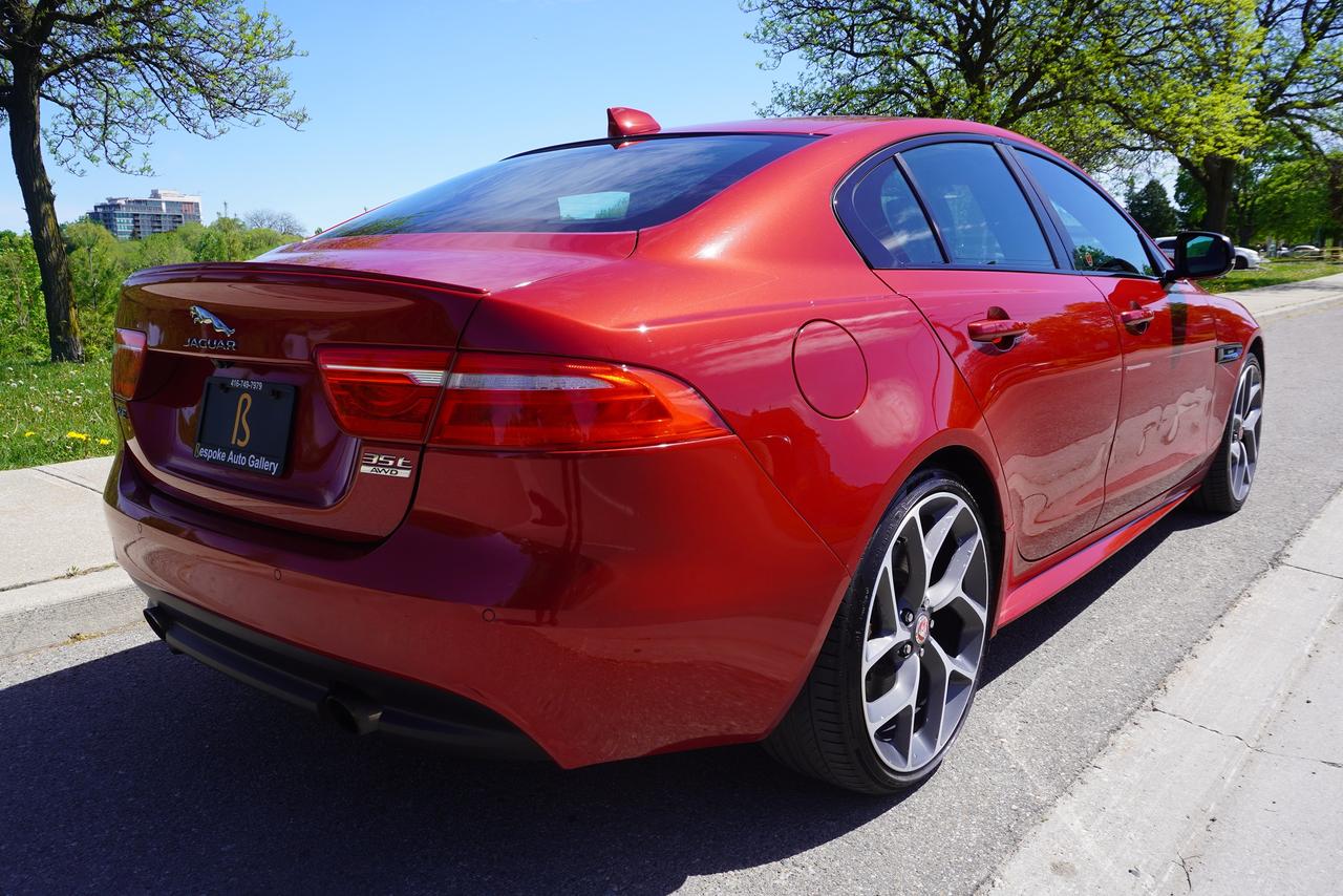 2017 Jaguar XE 1 OWNER / NO ACCIDENTS /R SPORT / AWD 3.0 Photo3
