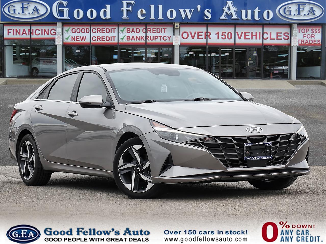 2023 Hyundai Elantra LUXURY PACKAGE, LEATHER SEATS, SUNROOF, REARVIEW C Photo0