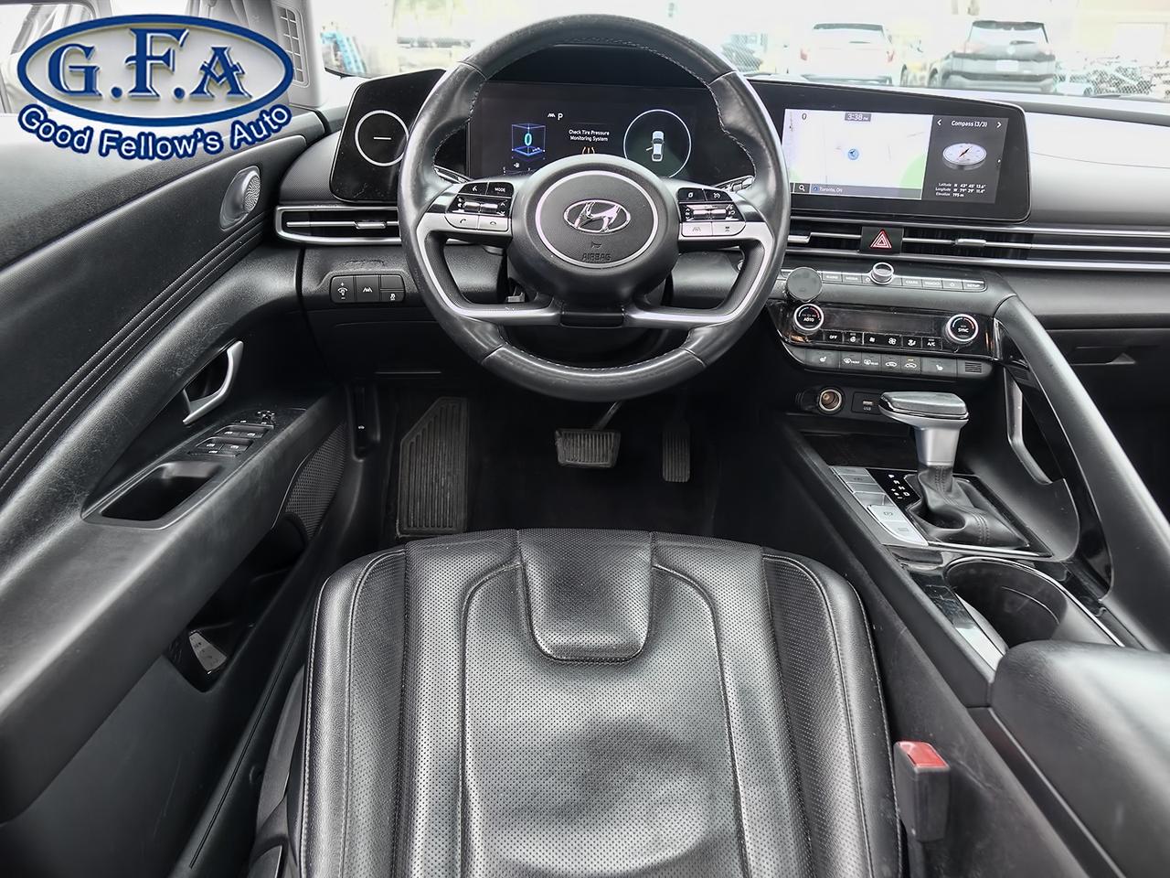 2023 Hyundai Elantra LUXURY PACKAGE, LEATHER SEATS, SUNROOF, REARVIEW C Photo