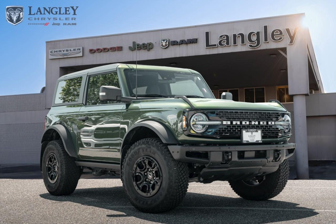 Used 2023 Ford Bronco Wildtrak NO ACCIDENTS- 1 OWNER- LOW  KMS - LIKE NEW for sale in Surrey, BC