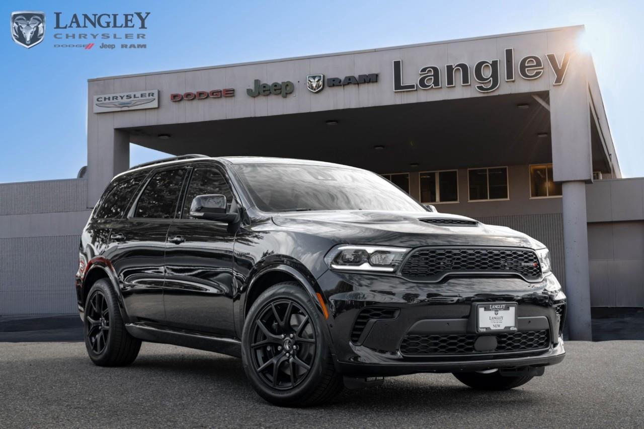 <p><strong>2026 Dodge Durango GT HEMI V8 Plus AWD</strong></p><p>A three-row family SUV powered by a muscular V8 engine and confident all-wheel drive.</p><ul><li><p><strong>Engine</strong>: 5.7L HEMI V8 (360 hp, 390 lb-ft torque)</p></li><li><p><strong>Transmission</strong>: 8-speed automatic</p></li><li><p><strong>Drivetrain</strong>: All-Wheel Drive (AWD)</p></li><li><p><strong>Seating Capacity</strong>: 7 passengers</p></li><li><p><strong>Max Towing</strong>: Up to 7,200 lbs</p></li></ul><p>Come book a test drive at Langley Chrysler, conveniently located in Langley, British Columbia.</p>*All new vehicle purchases are plus the PDI accessory installs and any price increases provided by the manufacturer. For trucks the accessories will include wheel locks, spray-in liners, and mud flaps. For all other vehicles, wheel locks are standard, other equipment may apply. Confirm with the dealer.

<p>*All prices are net of all manufacturer incentives and/or rebates and are subject to change by the manufacturer without notice. All prices plus applicable taxes, applicable environmental recovery charges, documentation of $599 and full tank of fuel surcharge of $76 if a full tank is chosen.<br />Other items available that are not included in the above price:<br />Tire & Rim Protection and Key fob insurance starting from $599<br />Service contracts (extended warranties) for up to 7 years and 200,000 kms starting from $599<br />Custom vehicle accessory packages, mudflaps and deflectors, tire and rim packages, lift kits, exhaust kits and tonneau covers, canopies and much more that can be added to your payment at time of purchase<br />Undercoating, rust modules, and full protection packages starting from $199<br />Flexible life, disability and critical illness insurances to protect portions of or the entire length of vehicle loan?im?im<br />Financing Fee of $500 when applicable<br />Prices shown are determined using the largest available rebates and incentives and may not qualify for special APR finance offers. See dealer for details. This is a limited time offer.</p>