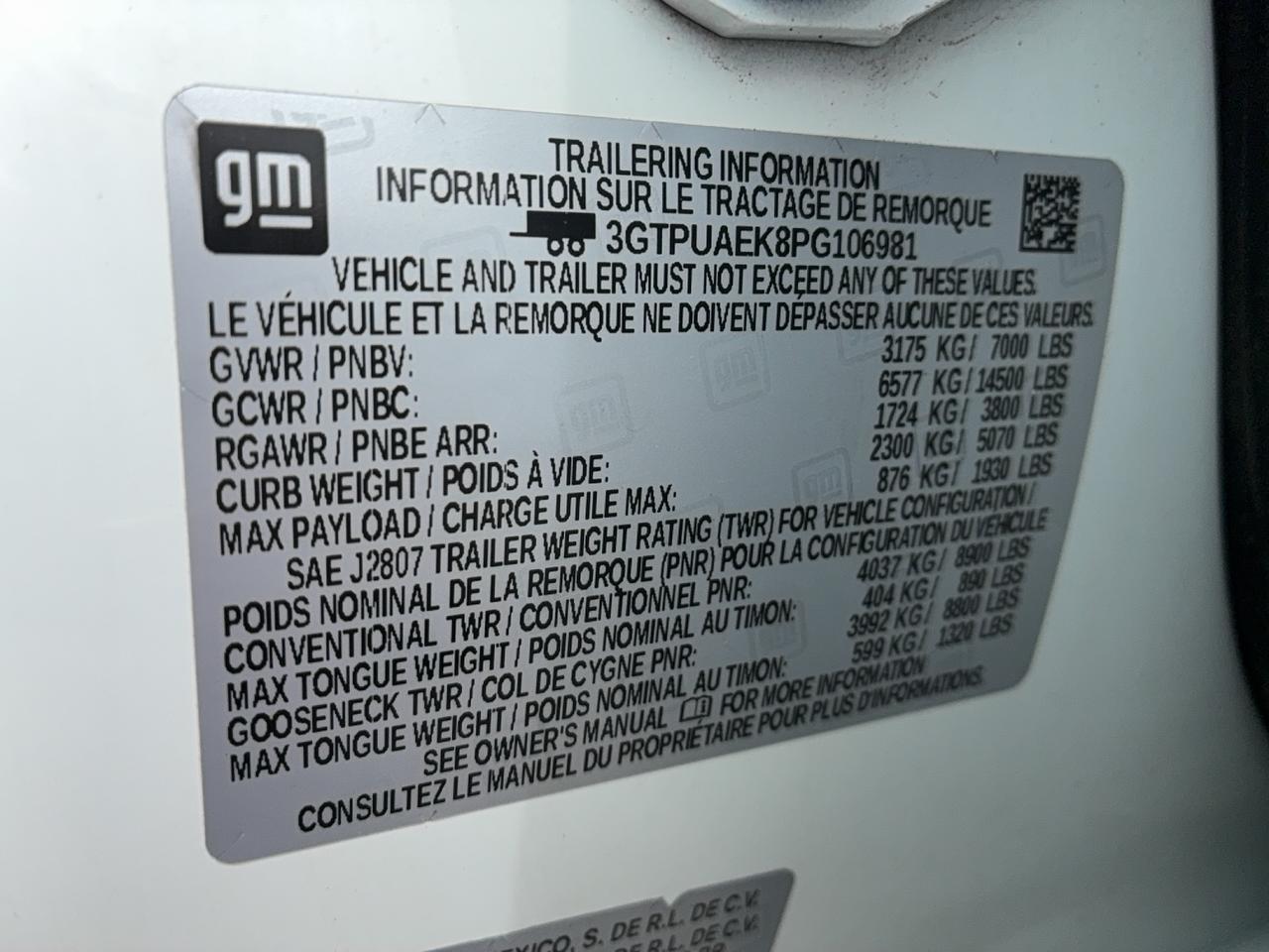 2023 GMC Sierra 1500 Pro 4WD CrewCab 2.7L4cylGas 6'7"Box BackUpCam Photo