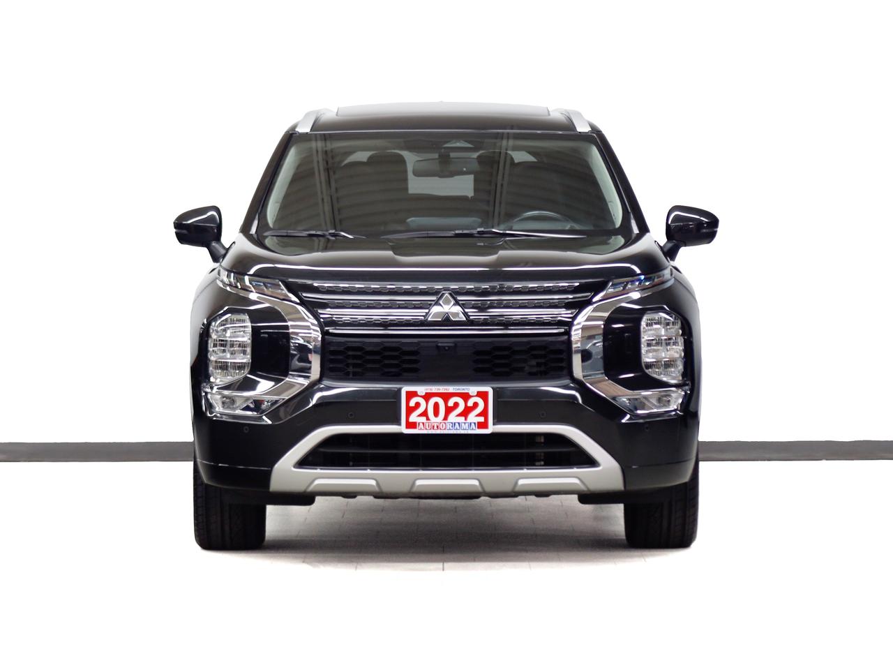 2022 Mitsubishi Outlander GT S-AWC | Pano roof | HUD | Leather | CarPlay