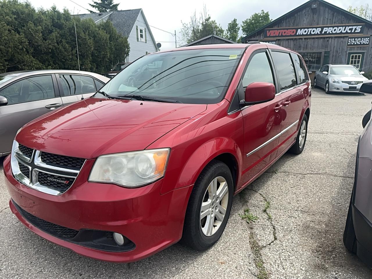 <html>
<p>This has to be the lowest priced certified Grand caravan on the internet. This van has tons of options like power locks and windows, keyless entry steering wheel controls and backup camera just to name a few. With the full stow and go seating this van is very versatile and can carry seven passengers or fold down all the seats and carry construction materials to the job site. If you’re looking for a cheap solution to your vehicle needs, this has to be at the top of your list of vehicles to check out.  </p>
<br>
<p>Van is priced certified and ready for the road.  Taxes, OMVIC fee and licensing are extra.  </p>
<br>
<p>Registered dealer</p>
<p>Ventoso Motor Products</p>
<p>2532 Dundas St S Cambridge</p>
<p>519-242-6485</p>
</html>