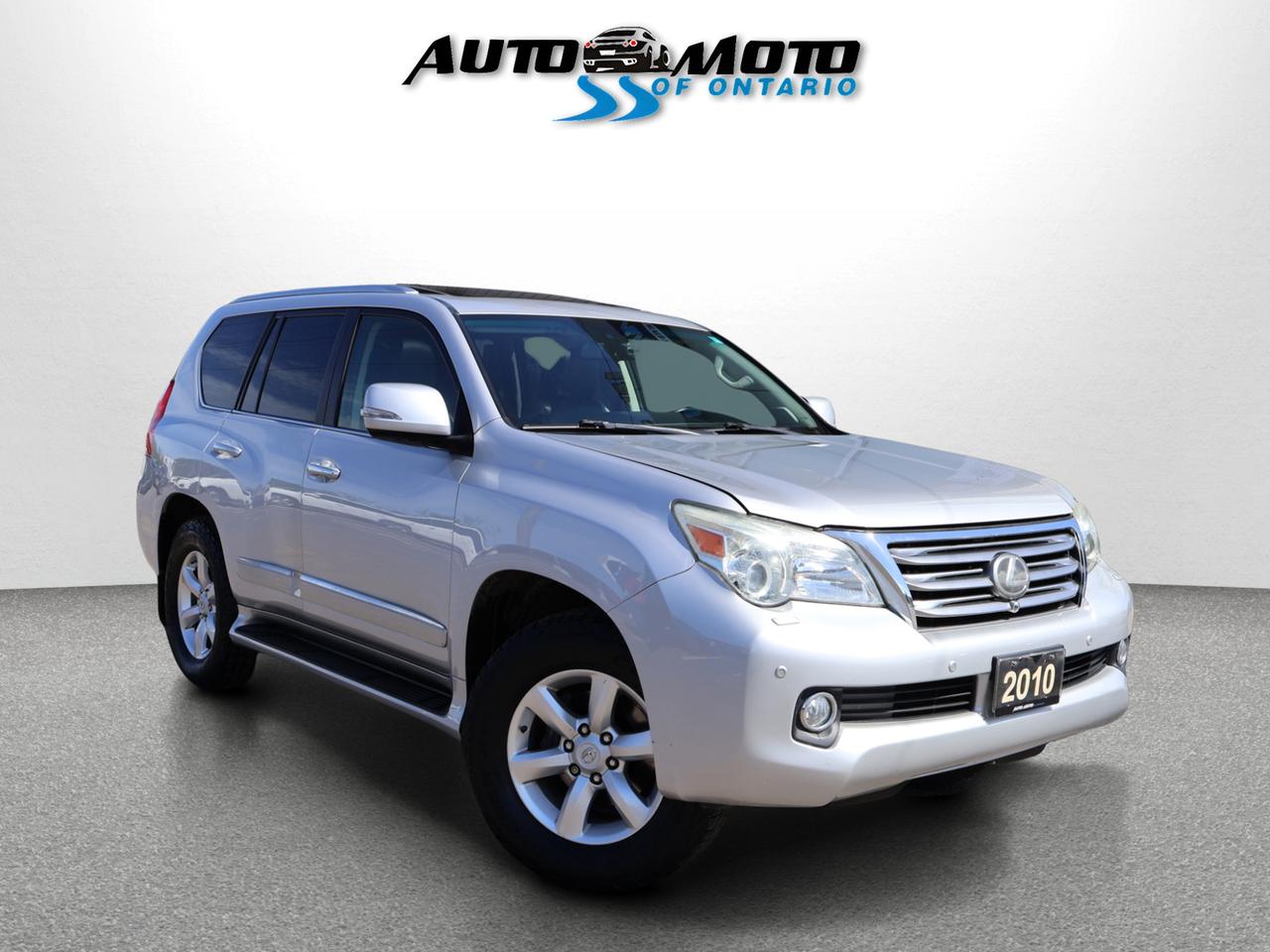 2010 Lexus GX 460 ULTRA PREMIUM AWD CERTIFIED CAMERA NAV DVD BLUETOOTH LEATHER HEATED SEATS SUNROOF CRUISE ALLOYS Photo