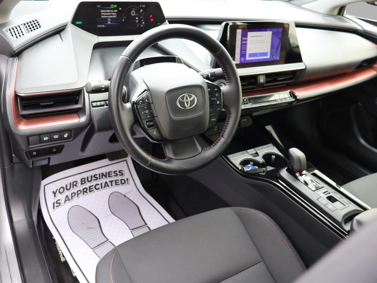 2023 Toyota Prius Prime SE PLUG-IN CERTIFIED *ACCIDENT FREE* CAMAERA BLUETOOTH LEATHER HEATED SEATS CRUISE ALLOYS Photo
