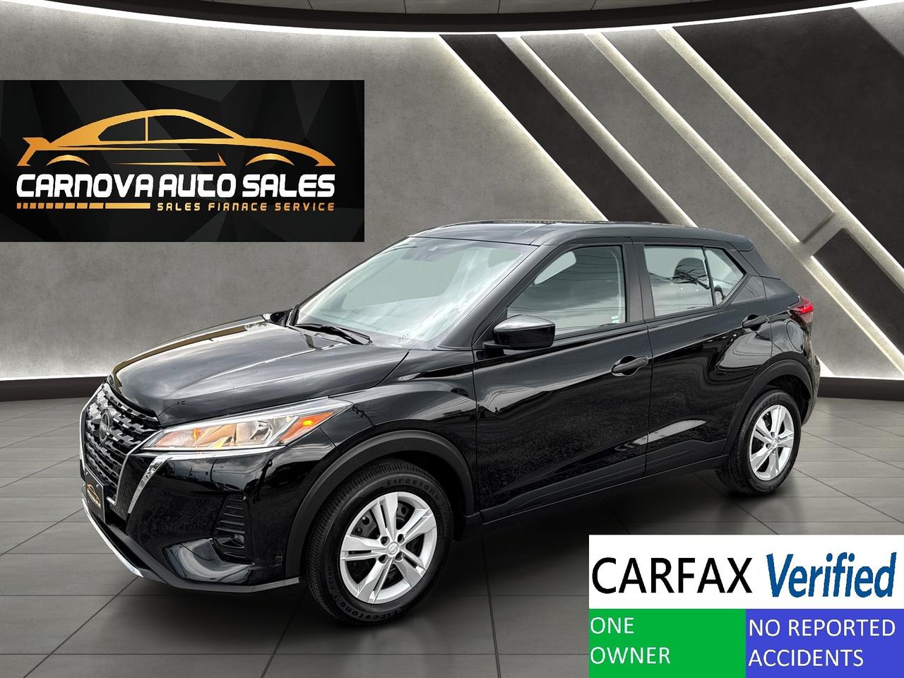 2024 Nissan Kicks S+ONE OWNER+CLEAN CARFAX+LEASE RETURN Photo0