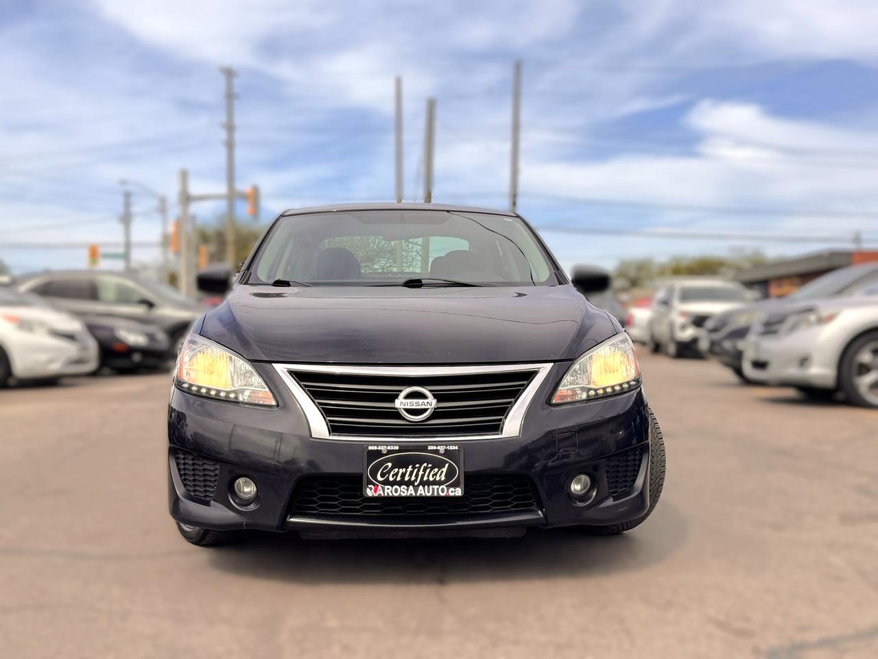 2013 Nissan Sentra AUTO NO ACCIDENT LOW KM SAFETY CERTIFIED NEW BRAKE Photo