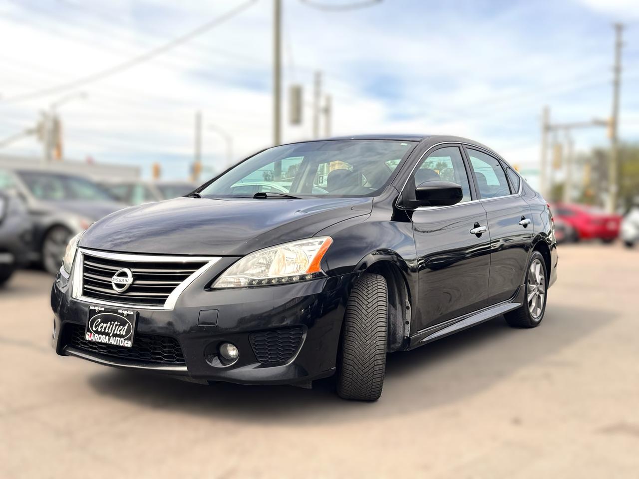 2013 Nissan Sentra AUTO NO ACCIDENT LOW KM SAFETY CERTIFIED NEW BRAKE Photo2