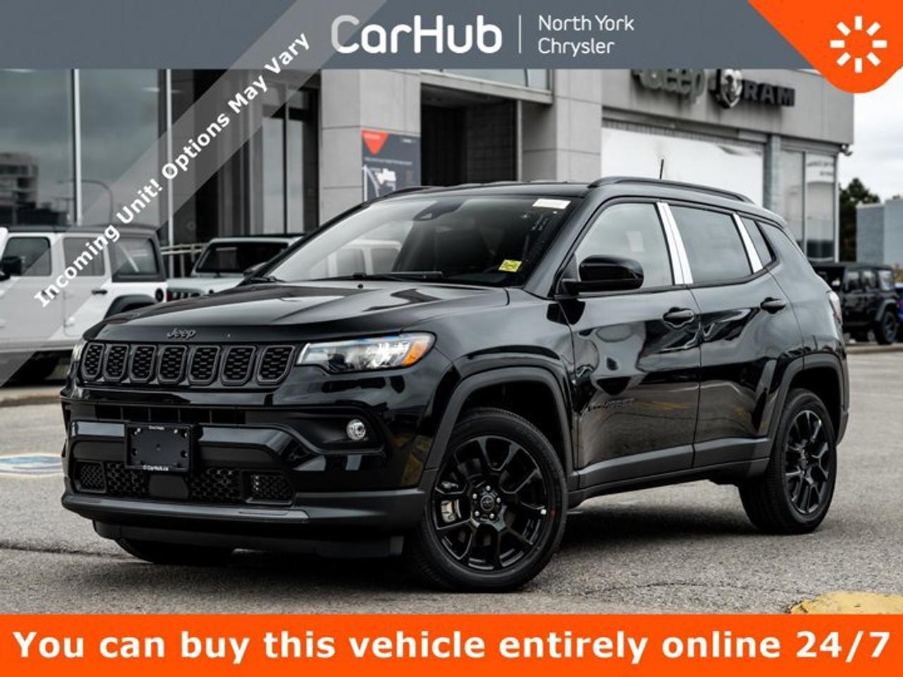 <p>Incoming vehicle -- approximate arrival 4 to 6 weeks</p><p> </p><p>This Jeep Compass boasts a Intercooled Turbo Regular Unleaded I-4 2.0 L/122 engine powering this Automatic transmission. ENGINE: 2.0L DOHC I-4 DI TURBO W/ESS (STD), Wheels: 17 x 7 Aluminum, Vinyl Door Trim Insert.</p><p>This Jeep Compass Features the Following Options <br />Variable Intermittent Wipers, Trip Computer, Transmission: 8-Speed Automatic, Transmission w/Driver Selectable Mode and Autostick Sequential Shift Control, Tracker System, Towing Equipment -inc: Trailer Sway Control, Tires: 225/60R17 BSW All-Season, Tire Specific Low Tire Pressure Warning, Tire Mobility Kit, Strut Front Suspension w/Coil Springs.</p><p>Drive Happy with CarHub<br />*** All-inclusive, upfront prices -- no haggling, negotiations, pressure, or games *** Purchase or lease a vehicle and receive a $1000 CarHub Rewards card for service. *** All available manufacturer rebates have been applied and included in our new vehicle sale price *** Purchase this vehicle fully online on CarHub websites</p><p>Transparency Statement<br />Online prices and payments are for finance purchases -- please note there is a $850 finance/lease fee. Cash purchases for used vehicles have a $2,350 surcharge (the finance price + $2,350), however cash purchases for new vehicles only have tax and licensing extra -- no surcharge. NEW vehicles priced at over $100,000 including add-ons or accessories are subject to the additional federal luxury tax. While every effort is taken to avoid errors, technical or human error can occur, so please confirm vehicle features, options, materials, and other specs with your CarHub representative. This can easily be done by calling us or by visiting us at the dealership. CarHub used vehicles come standard with 1 key. If we receive more than one key from the previous owner, we include them with the vehicle. Additional keys may be purchased at the time of sale. Ask your Product Advisor for more details. Payments are only estimates derived from a standard term/rate on approved credit. Terms, rates and payments may vary. Prices, rates and payments are subject to change without notice. Please see our website for more details.</p>