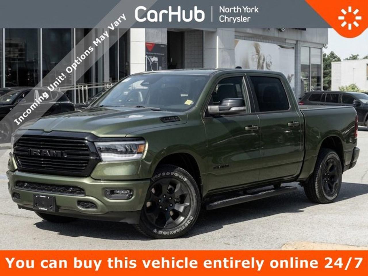 <p>Incoming vehicle -- approximate arrival 4 to 6 weeks</p><p> </p><p>This Ram 1500 boasts a Regular Unleaded V-8 5.7 L/345 engine powering this Automatic transmission. Wheels: 18 x 8 Aluminum, Voice Recorder, Vinyl Door Trim Insert.</p><p>This Ram 1500 Features the Following Options <br />Variable Intermittent Wipers, Valet Function, USB Mobile Projection, Trip Computer, Transmission: 8-Speed Automatic (DFT), Transmission w/Driver Selectable Mode, Trailer Wiring Harness, Tires: 275/65R18 BSW All Season LRR, Tire Specific Low Tire Pressure Warning, Tailgate/Rear Door Lock Included w/Power Door Locks.</p><p>Drive Happy with CarHub</p><p>*** All-inclusive, upfront prices -- no haggling, negotiations, pressure, or games</p><p>*** Purchase or lease a vehicle and receive a $1000 CarHub Rewards card for service.</p><p>*** All available manufacturer rebates have been applied and included in our new vehicle sale price</p><p>*** Purchase this vehicle fully online on CarHub websites</p><p> </p><p>Transparency Statement<br />Online prices and payments are for finance purchases -- please note there is a $850 finance/lease fee. Cash purchases for used vehicles have a $2,350 surcharge (the finance price + $2,350), however cash purchases for new vehicles only have tax and licensing extra -- no surcharge. NEW vehicles priced at over $100,000 including add-ons or accessories are subject to the additional federal luxury tax. While every effort is taken to avoid errors, technical or human error can occur, so please confirm vehicle features, options, materials, and other specs with your CarHub representative. This can easily be done by calling us or by visiting us at the dealership. CarHub used vehicles come standard with 1 key. If we receive more than one key from the previous owner, we include them with the vehicle. Additional keys may be purchased at the time of sale. Ask your Product Advisor for more details. Payments are only estimates derived from a standard term/rate on approved credit. Terms, rates and payments may vary. Prices, rates and payments are subject to change without notice. Please see our website for more details.</p>