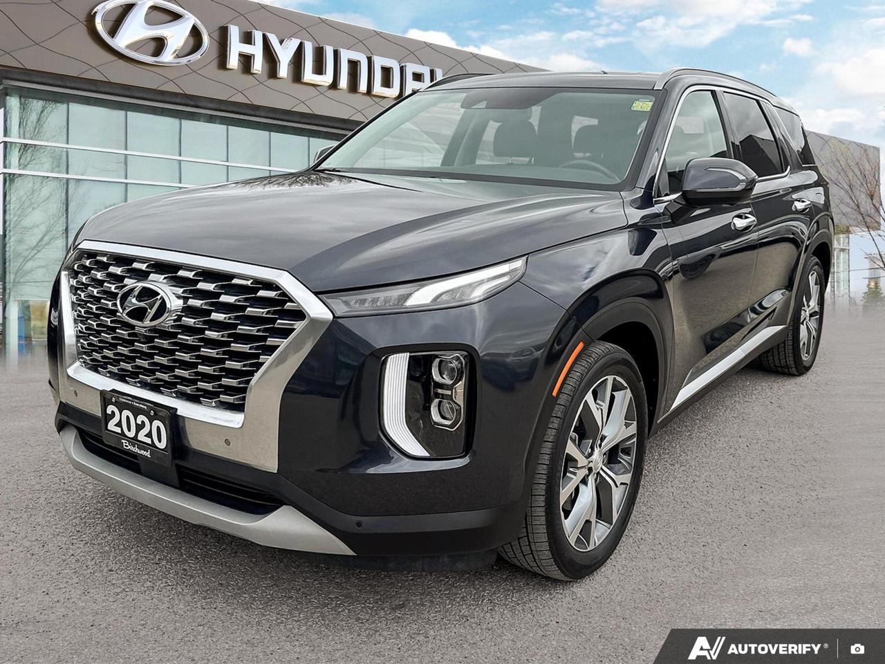 Winnipegs #1 Hyundai Dealer for 6 consecutive years and now Canadas 2026 Dealer of the Year! Come and See Why! 

We believe the first step to a great customer experience is transparent pricing and payments. Also, we offer a complete online and in-store experience, we allow you to shop the way you want! Easy quotes with no pressure!

Thank you for viewing our inventory online, we would love the opportunity to provide you with more information, photos, or a customized video! Please just ask!
If youre looking for a spacious, capable family hauler thats been well-maintained and comes with a clean accident history, this 2020 Hyundai Palisade Luxury AWD deserves a serious look. With seating for 7, all-wheel drive, and a Luxury trim packed with premium content, it checks nearly every box for families who want comfort and confidence on the road  all at a used vehicle price point.

Key Highlights:
- Accident-free history  peace of mind from day one
- AWD with a 3.8L V6  capable in all Manitoba driving conditions
- Luxury trim  one of the highest trim levels, loaded with premium features
- 7-passenger seating  practical layout for larger families
- Steel Graphite exterior with Obsidian Black interior  a refined, understated look
- 58,526 km  solid mileage for a 2020 model, well within its prime years
- Fuel economy of 9.6L/100km highway  reasonable for its size and capability
- Automatic transmission  smooth, effortless daily driving

Birchwood Hyundai has been Winnipegs #1 Hyundai Dealer for 6 consecutive years and is proud to be Canadas 2026 Dealer of the Year. We believe buying a vehicle should be straightforward and pressure-free. Whether you prefer to shop online or in person, were here to make it easy. Reserve this Palisade, start your purchase online, or reach out to book a test drive  whatever works best for you. Visit us at birchwoodhyundai.com or come see us in store.
All Used Vehicles at Birchwood Hyundai include: 

*Full Multi-point Inspection 
*Free CARFAX vehicle report 
*Full tank of gas 
*Detailed cleaning 

Want a better look at a part or feature of this vehicle? Contact us and we can provide you a personalized video to show you in detail!

Experience award winning service at Birchwood Hyundai on McPhillips today and see why we are the Dealer of the Year and the #1 Certified Pre-Owned Hyundai dealership in Western Canada!

Dealer permit #4423
Dealer permit #4423